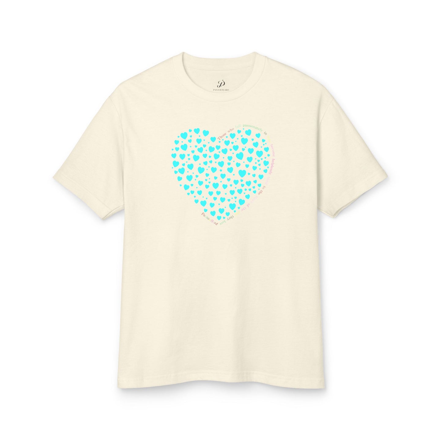 Mint Heart Unisex-Hemd aus schwerer Baumwolle