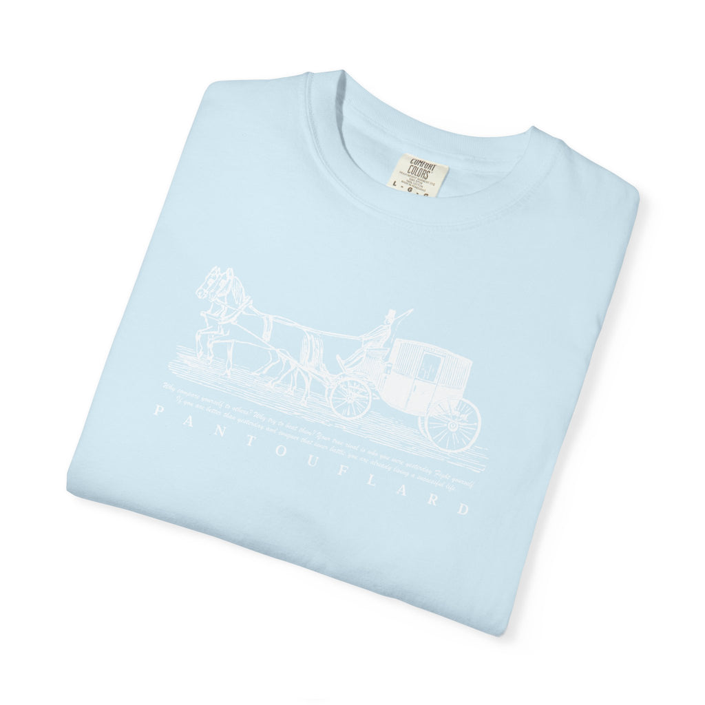 Unisex Burnt Orange Hanes Vintage Carriage Graphic 100% Cotton T-Shirt