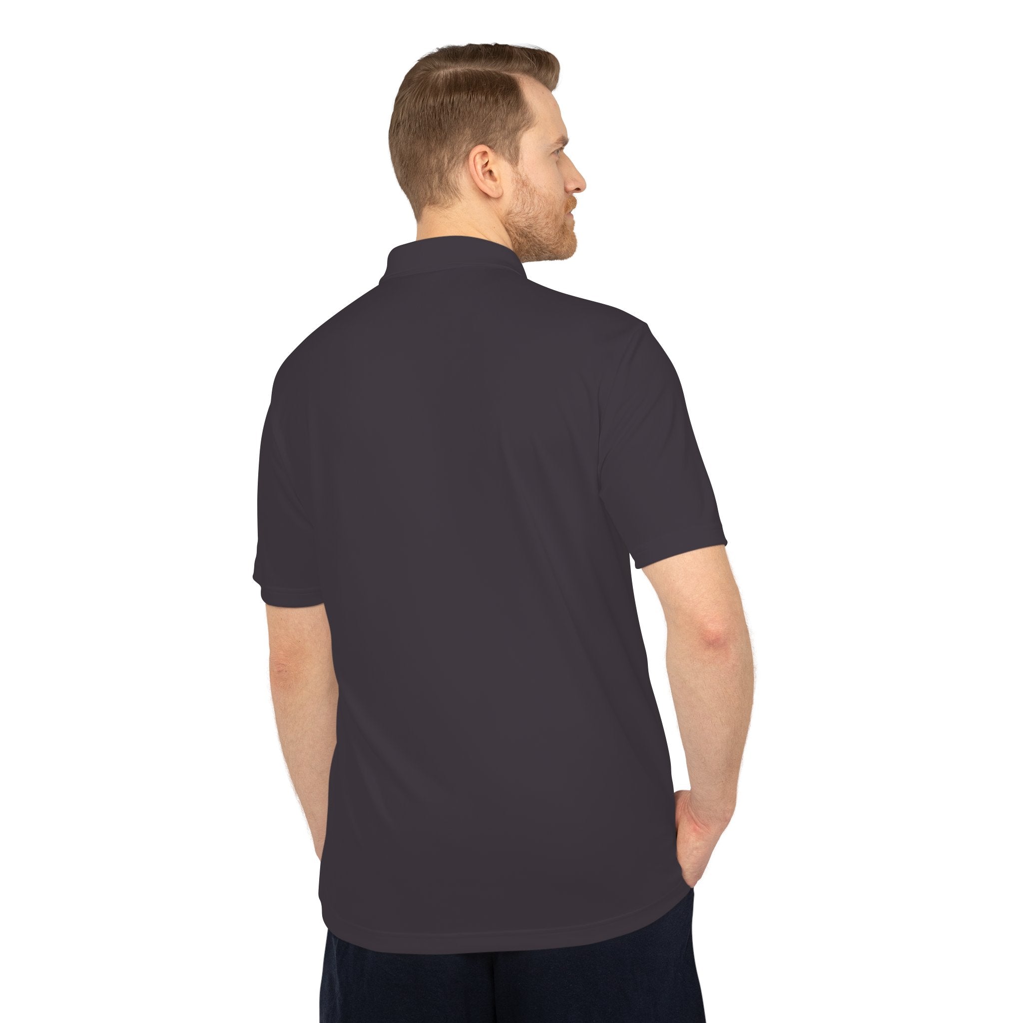 Adidas Unisex Cassiopeia Constellation Embroidered Polo - W-Shape Performance Shirt