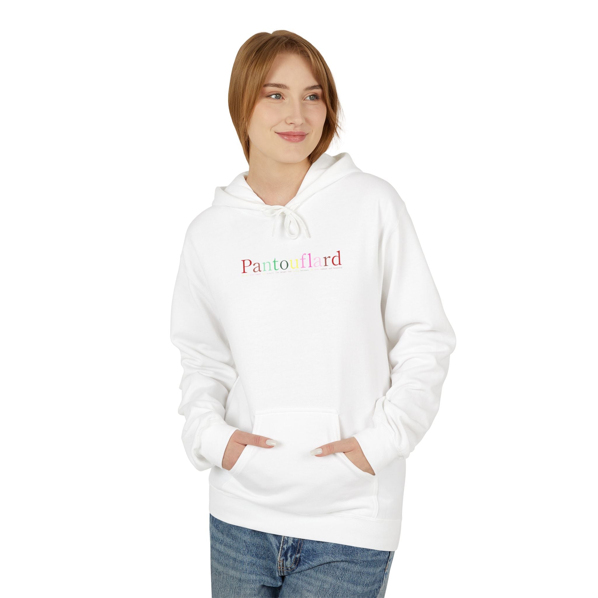 Old Money Aesthetic Premium Hoodie - Pantouflard Logo (Gildan Hammer Heavyweight Fleece)