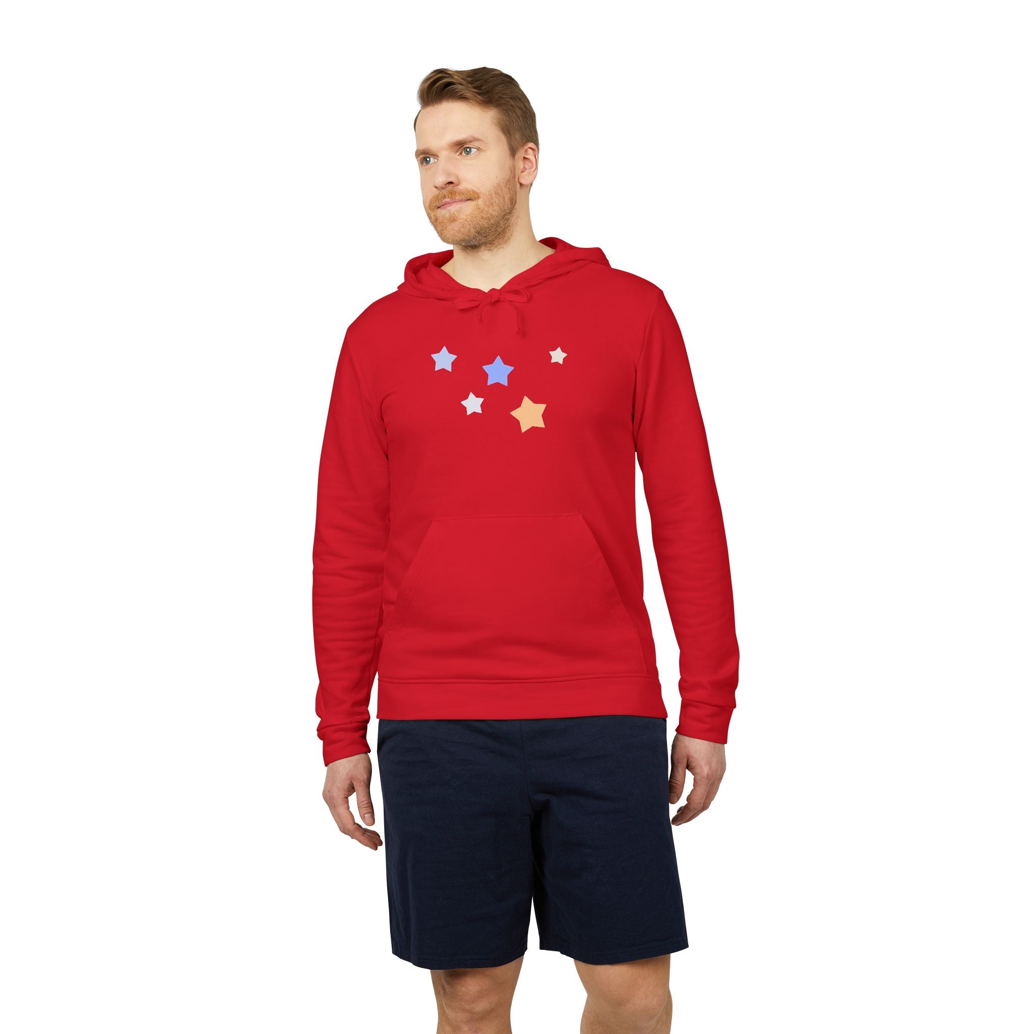 Adidas Cassiopeia Constellation Graphic Hoodie - W-Shape Eco Fleece Pullover