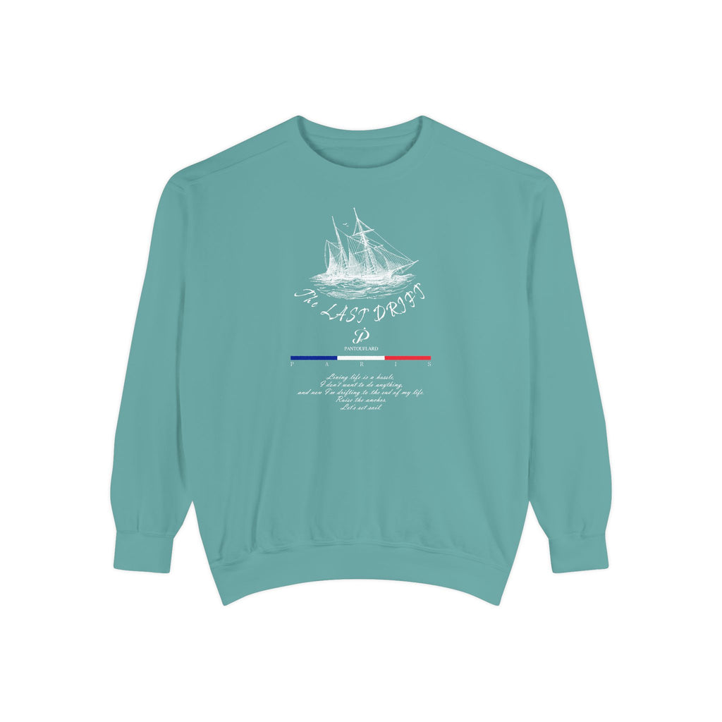 Unisex Navy Last Drift Cotton Blend Sweatshirt
