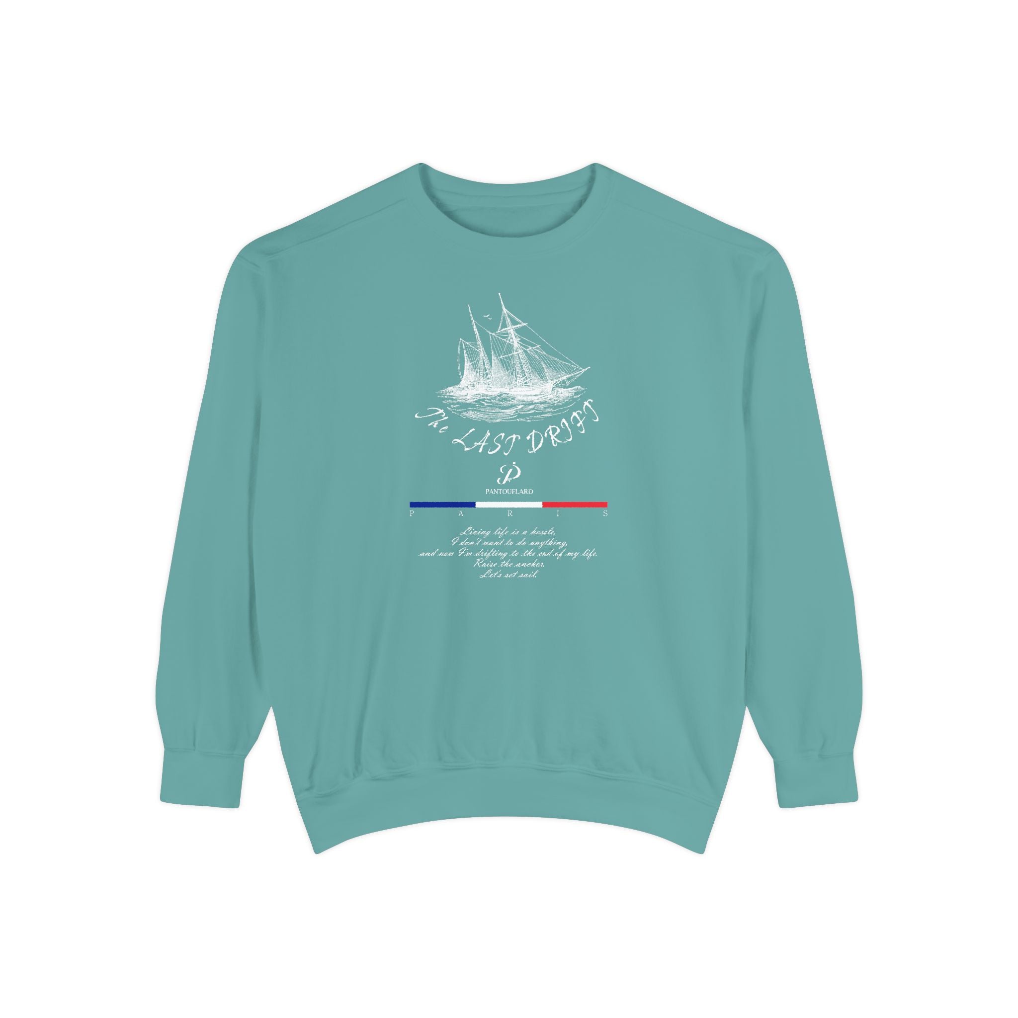Unisex Navy Last Drift Cotton Blend Sweatshirt