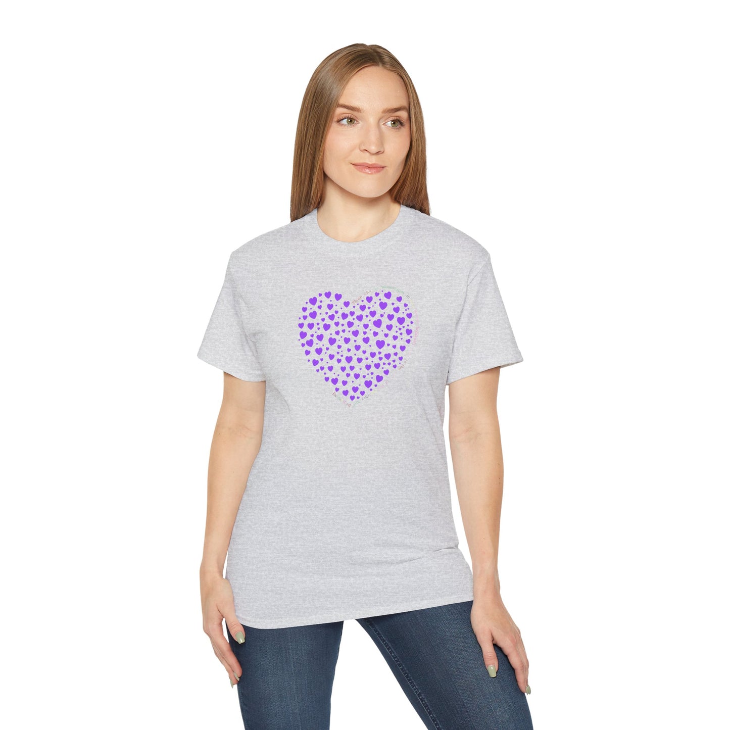 Purple Heart Unisex short sleeved T-shirt