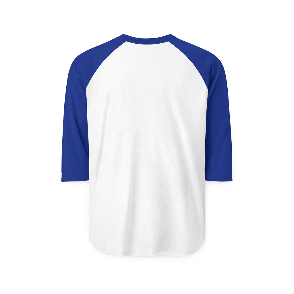Unisex White Carriage Cotton Raglan Shirt