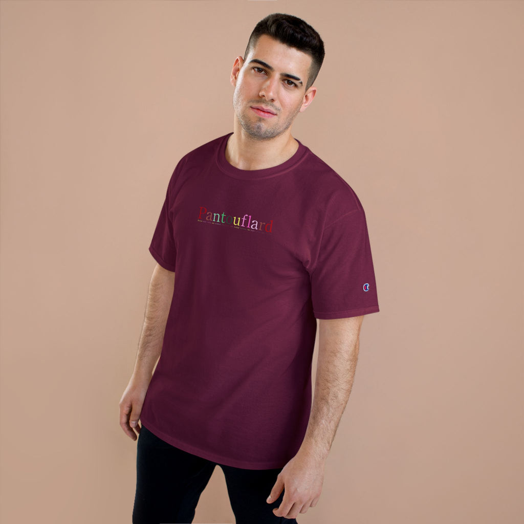 Champion Men's & Women's Black Heavyweight T-Shirt - 6.1oz Heritage Cotton Graphic Tee