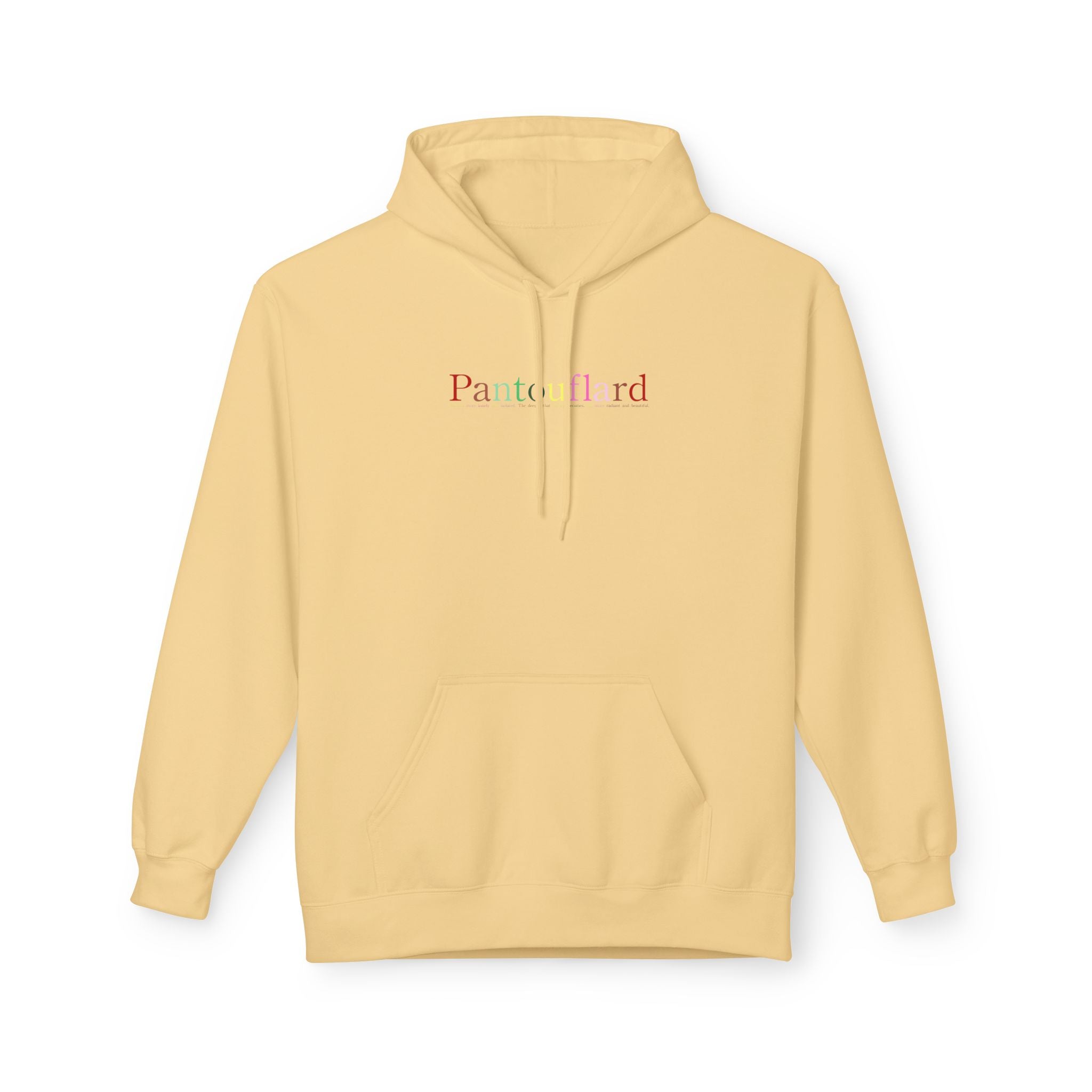 Old Money Aesthetic Premium Hoodie - Pantouflard Logo (Gildan Hammer Heavyweight Fleece)