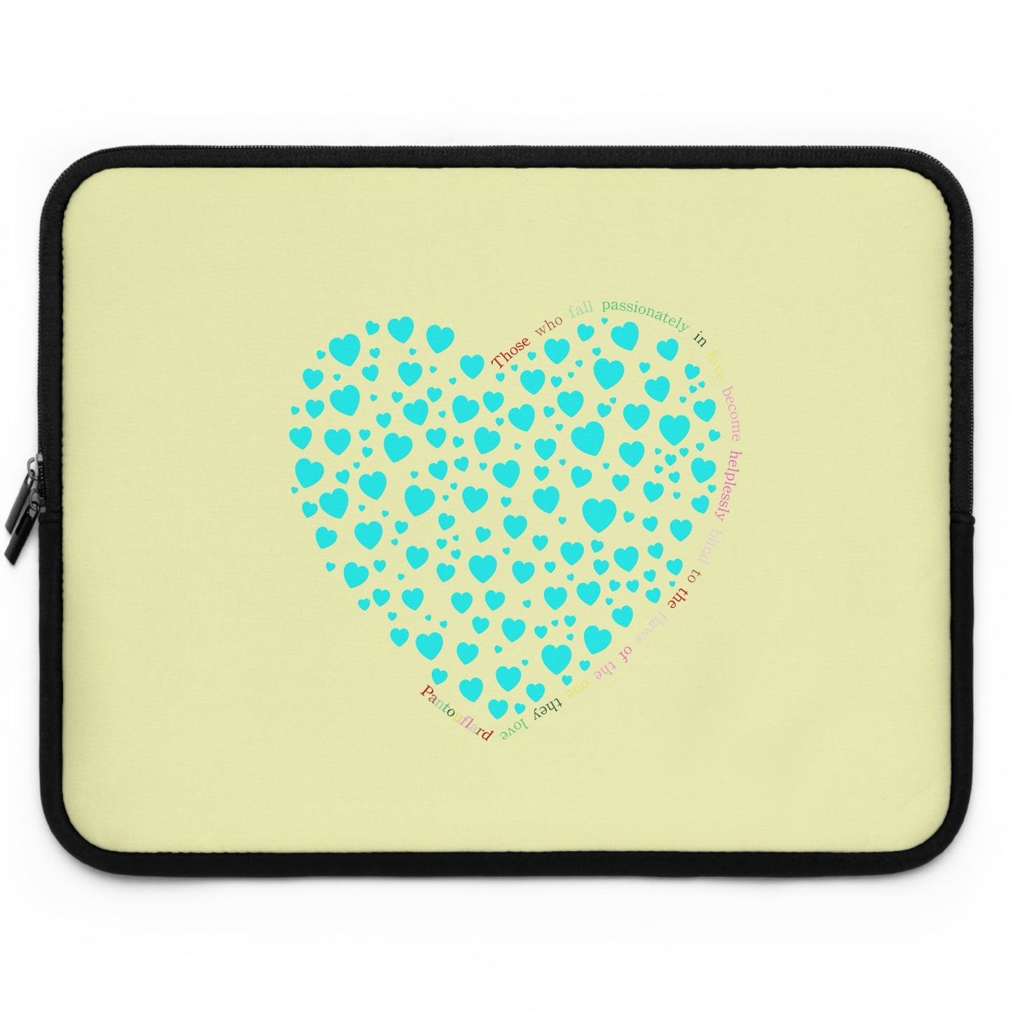 Funda para portátil Mint Heart