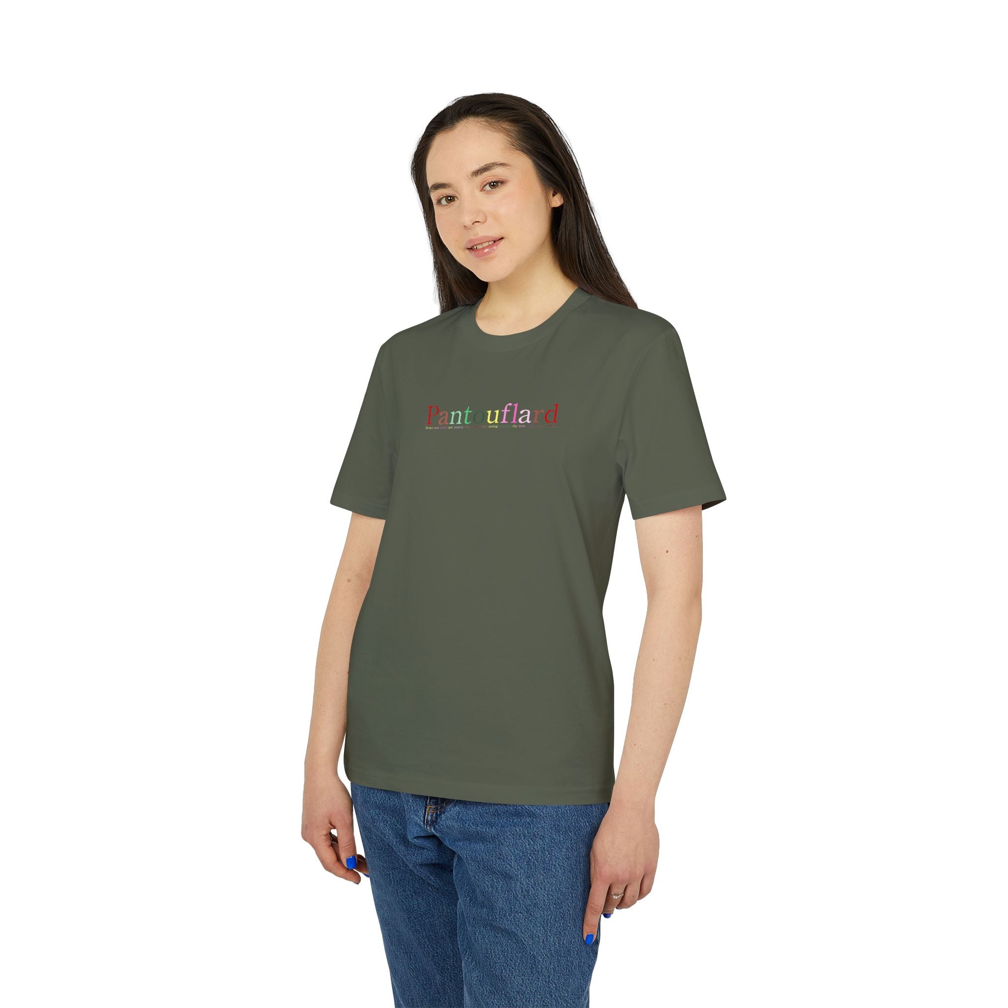 Men's & Women's Black Organic Cotton T-Shirt - Premium Sustainable Graphic Tee