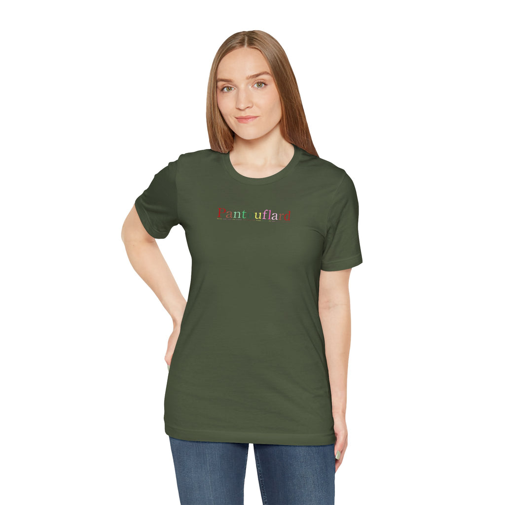 Unisex Minimalist Logo T-Shirt - 100% Airlume Cotton Soft Jersey Tee