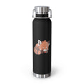 Orange Cute Sleeping Red Panda 22oz Copper Vacuum Insulated Bottle