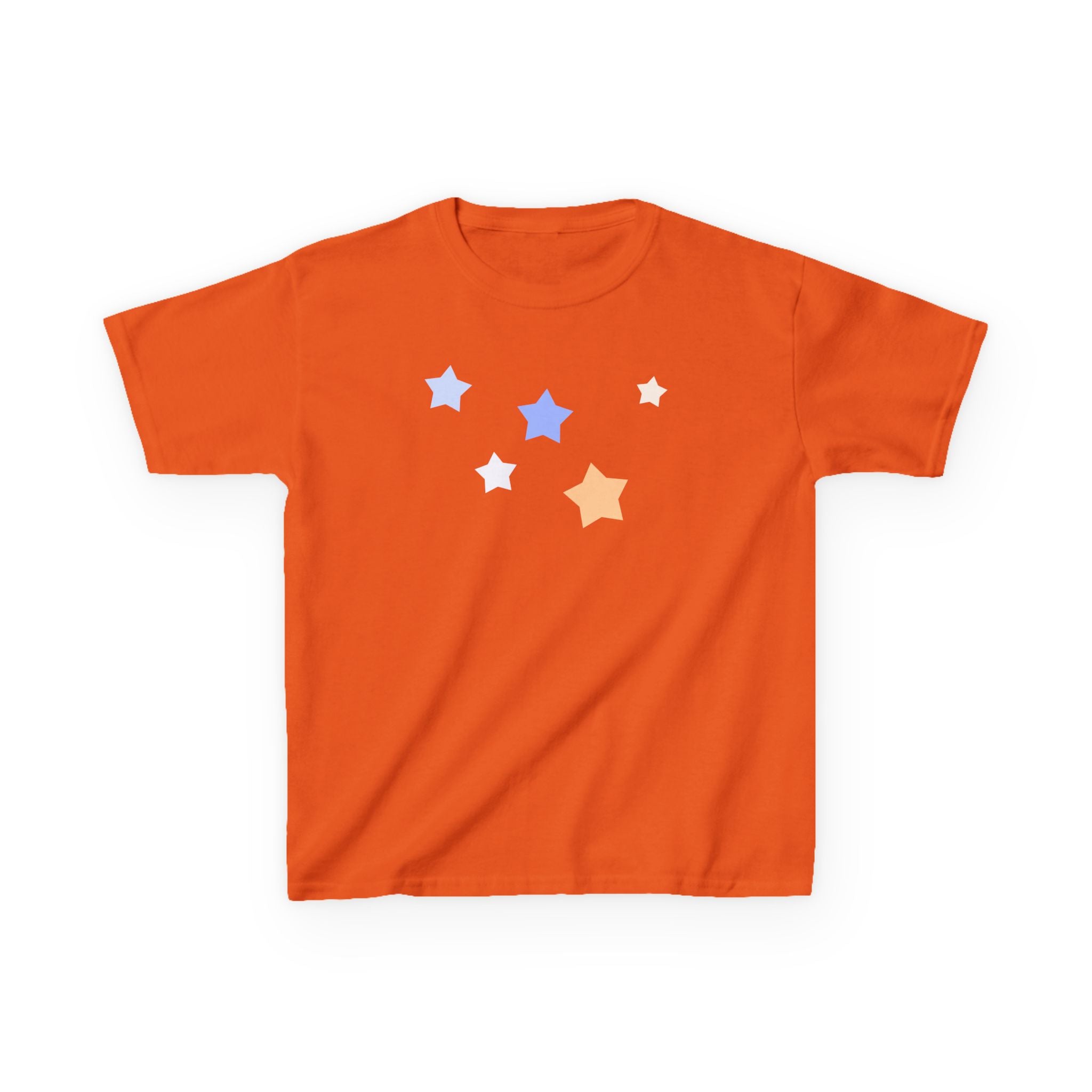 Kids Boys' & Girls' Cassiopeia Constellation Graphic T-Shirt - W-Shape Heavy Cotton Tee