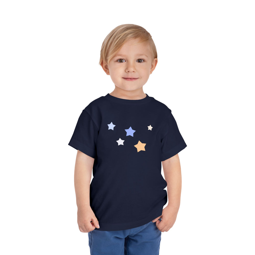 Toddler Boys' & Girls' Cassiopeia Constellation Graphic T-Shirt - W-Shape 100% Cotton Kids short-sleeve t-shirt