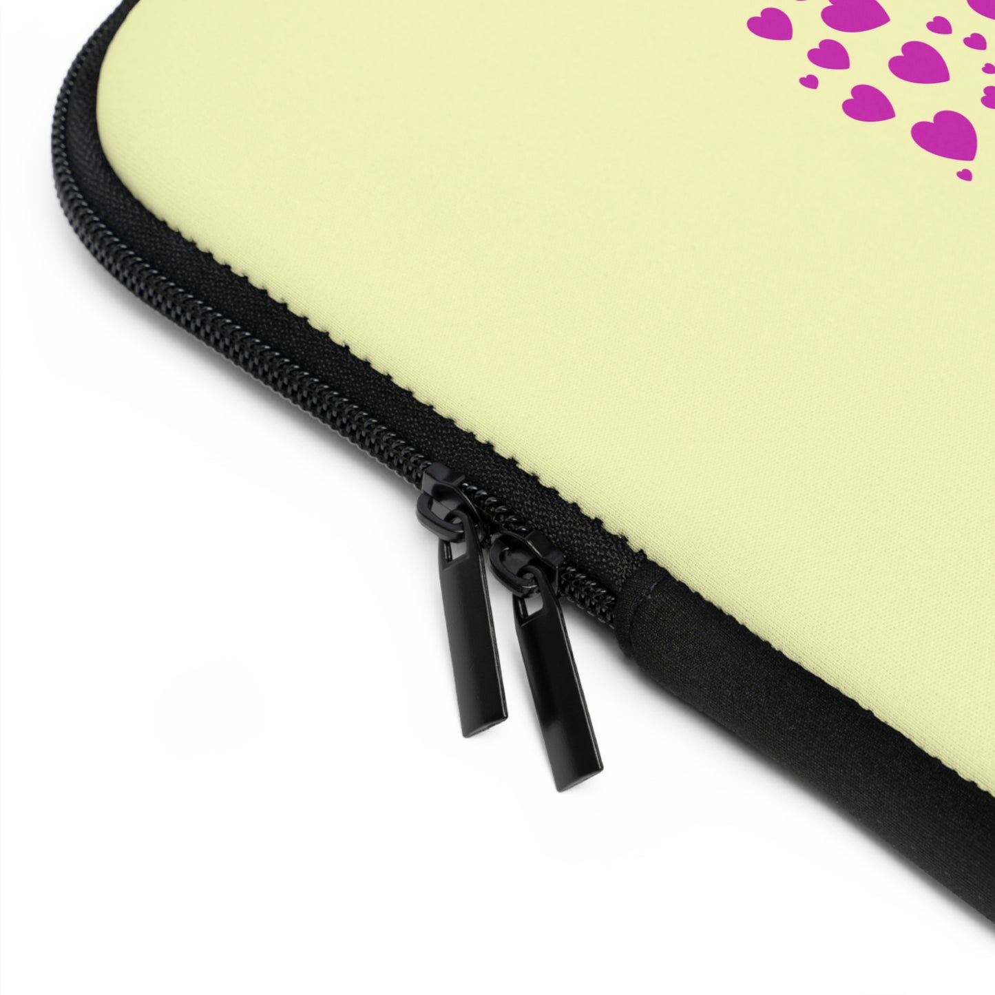 Pink Heart Laptop Sleeve