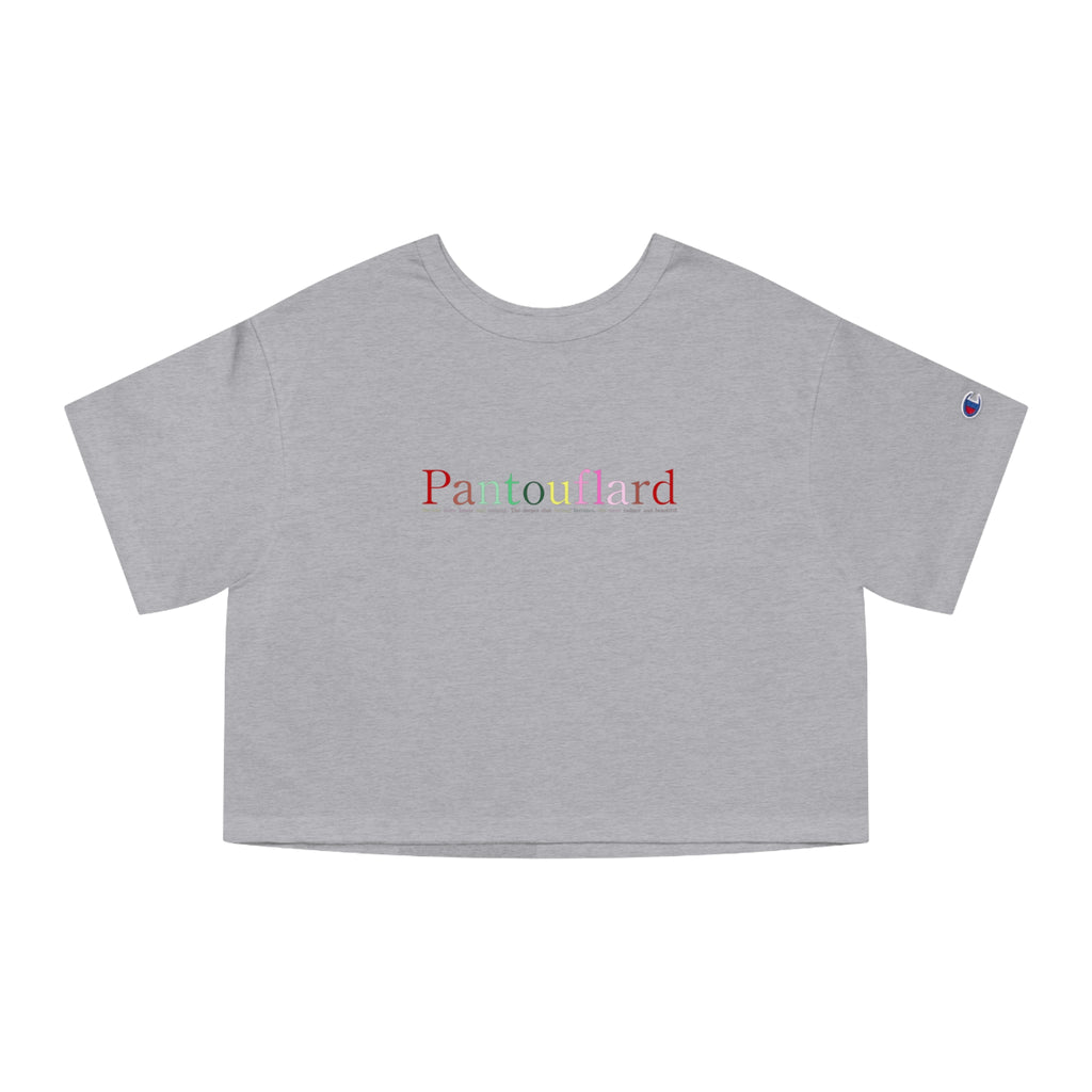 Champion Women's Heritage Cropped T-Shirt - Heavyweight  Boxy Fit Cotton Tee