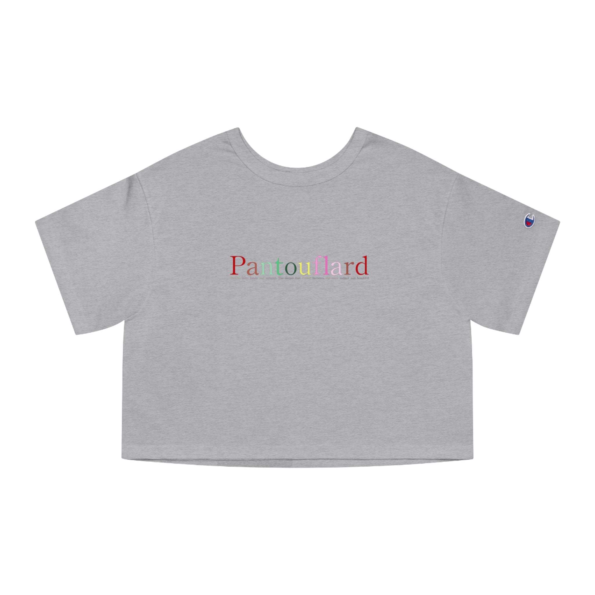 Champion Women's Heritage Cropped T-Shirt - Heavyweight  Boxy Fit Cotton Tee