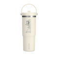 Ivory Vintage Carriage Quote 32oz Stainless Steel Nomad Tumbler