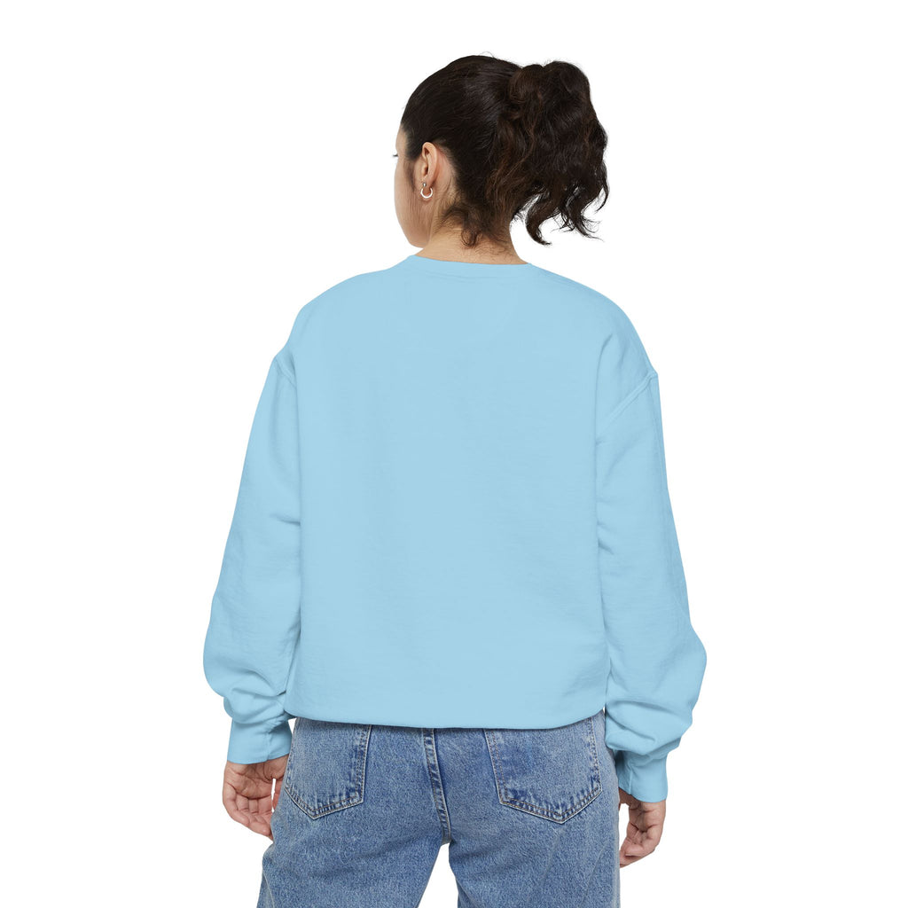 Unisex White Vintage Ship Graphic Cotton Blend Sweatshirt