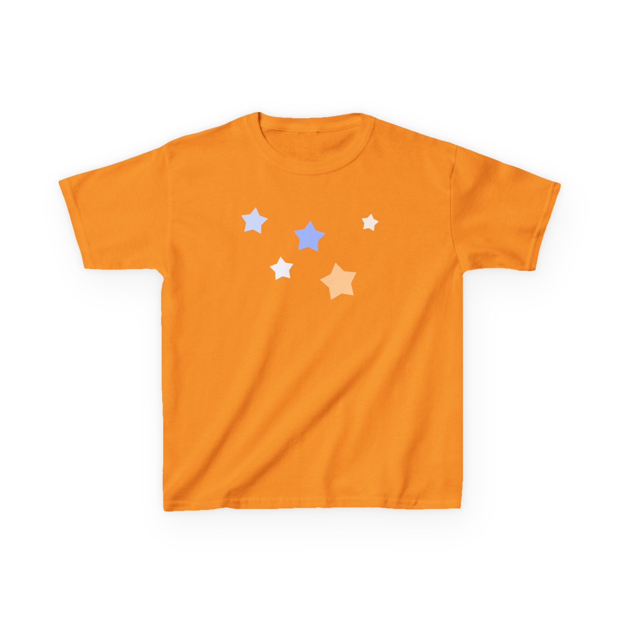 Kids Boys' & Girls' Cassiopeia Constellation Graphic T-Shirt - W-Shape Heavy Cotton Tee