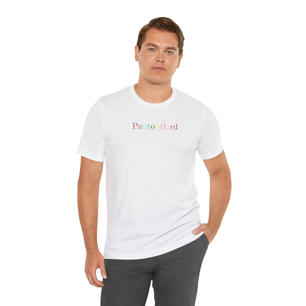 Unisex Minimalist Logo T-Shirt - 100% Airlume Cotton Soft Jersey Tee