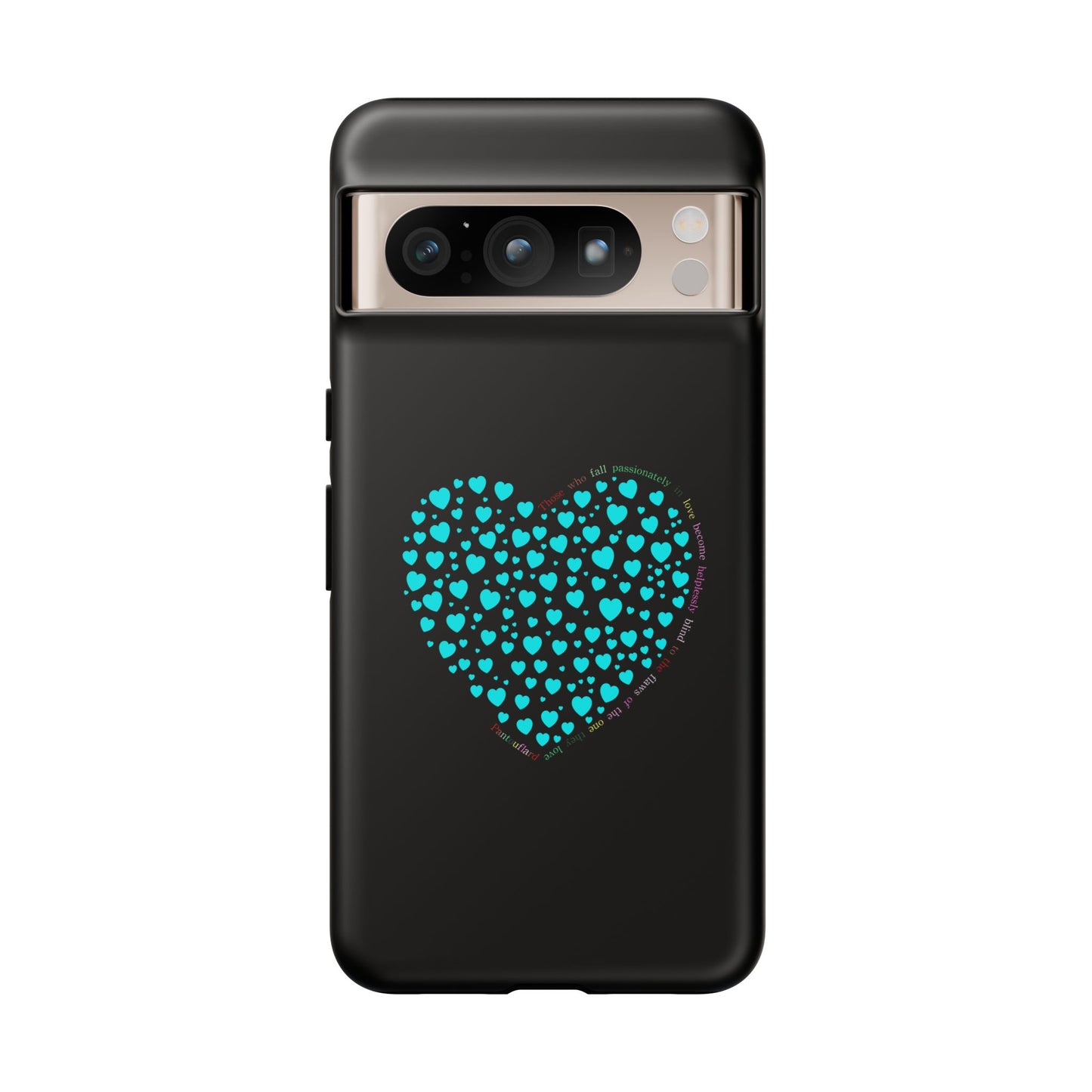 Fundas Mint Heart para teléfonos iPhone, Galaxy, Google Pixel (54 tipos)