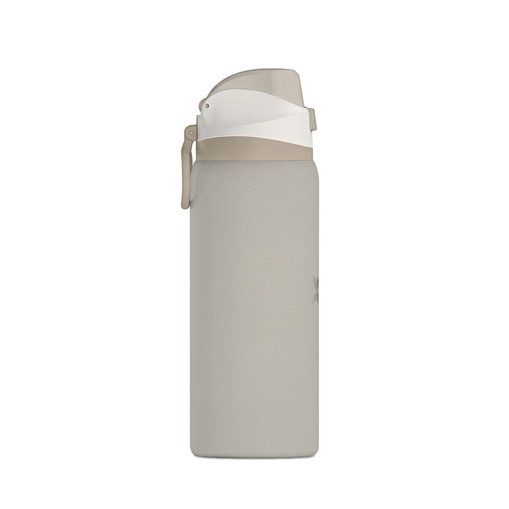 Lavender Romantic Floral Butterfly Quote 32oz Stainless Steel Oasis Water Bottle