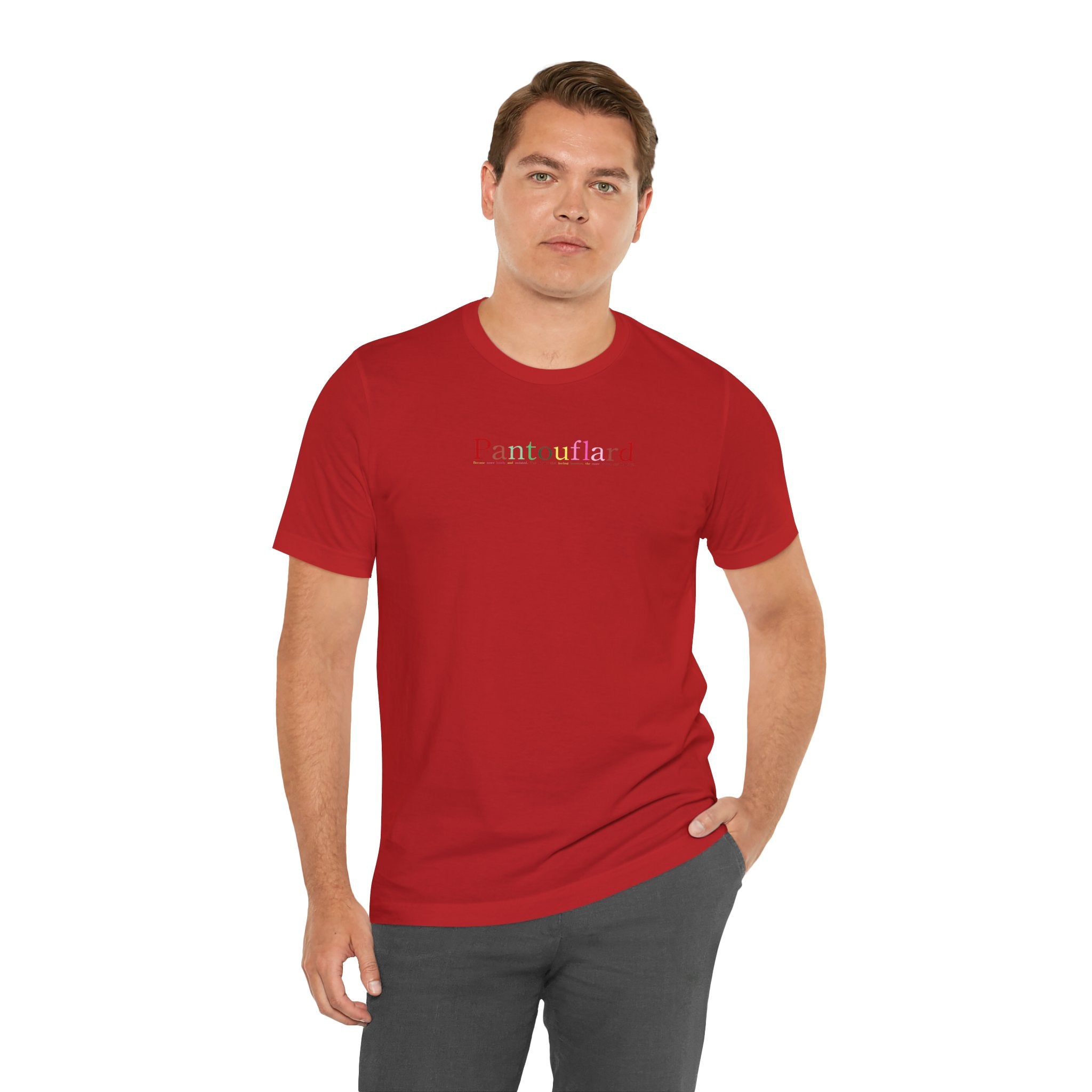 Unisex Minimalist Logo T-Shirt - 100% Airlume Cotton Soft Jersey Tee