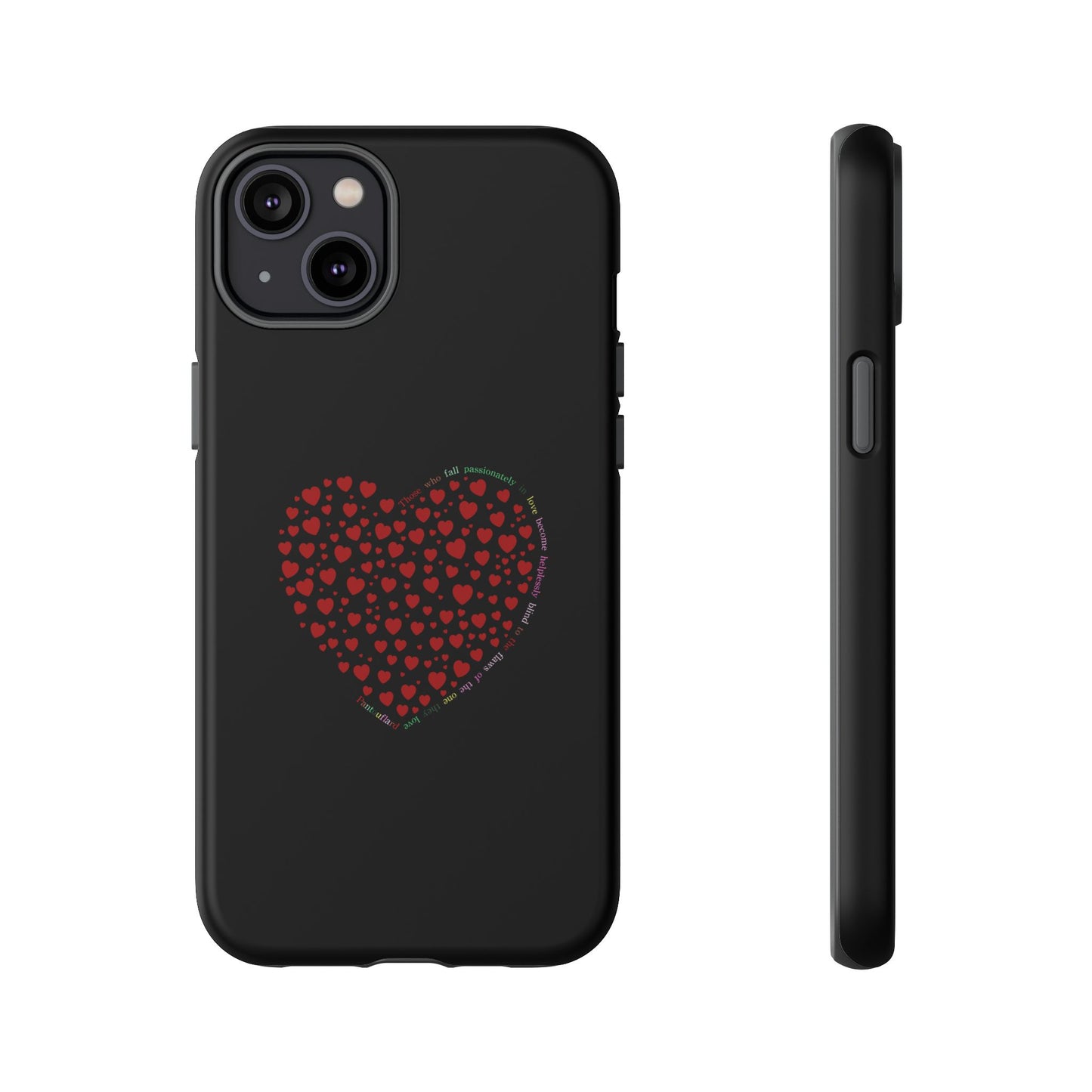 Fundas de corazón rojo para teléfonos iPhone, Galaxy, Google Pixel (54 tipos)