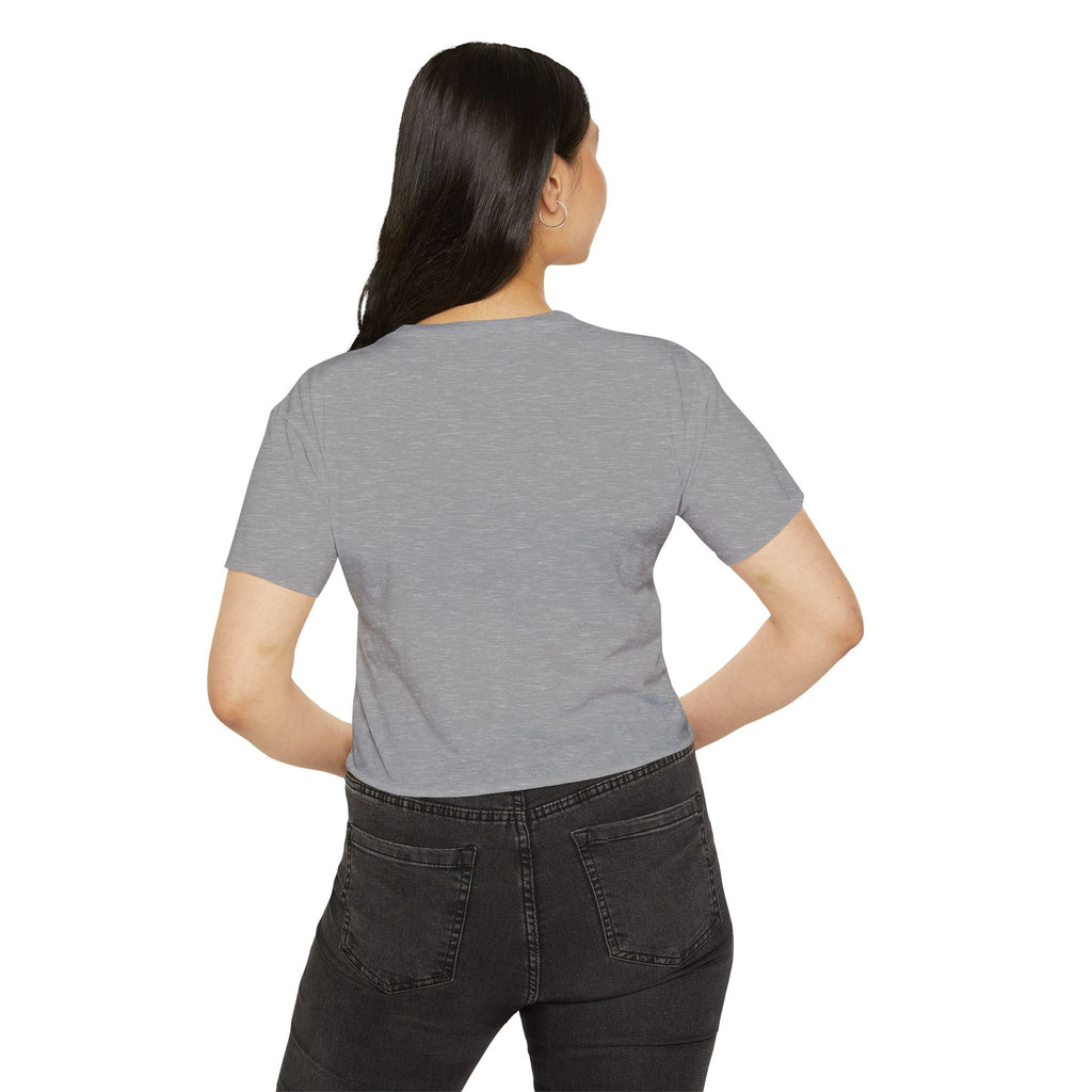 Women's Cassiopeia Constellation Graphic Crop Top - W-Shape Lightweight Festival Shirt