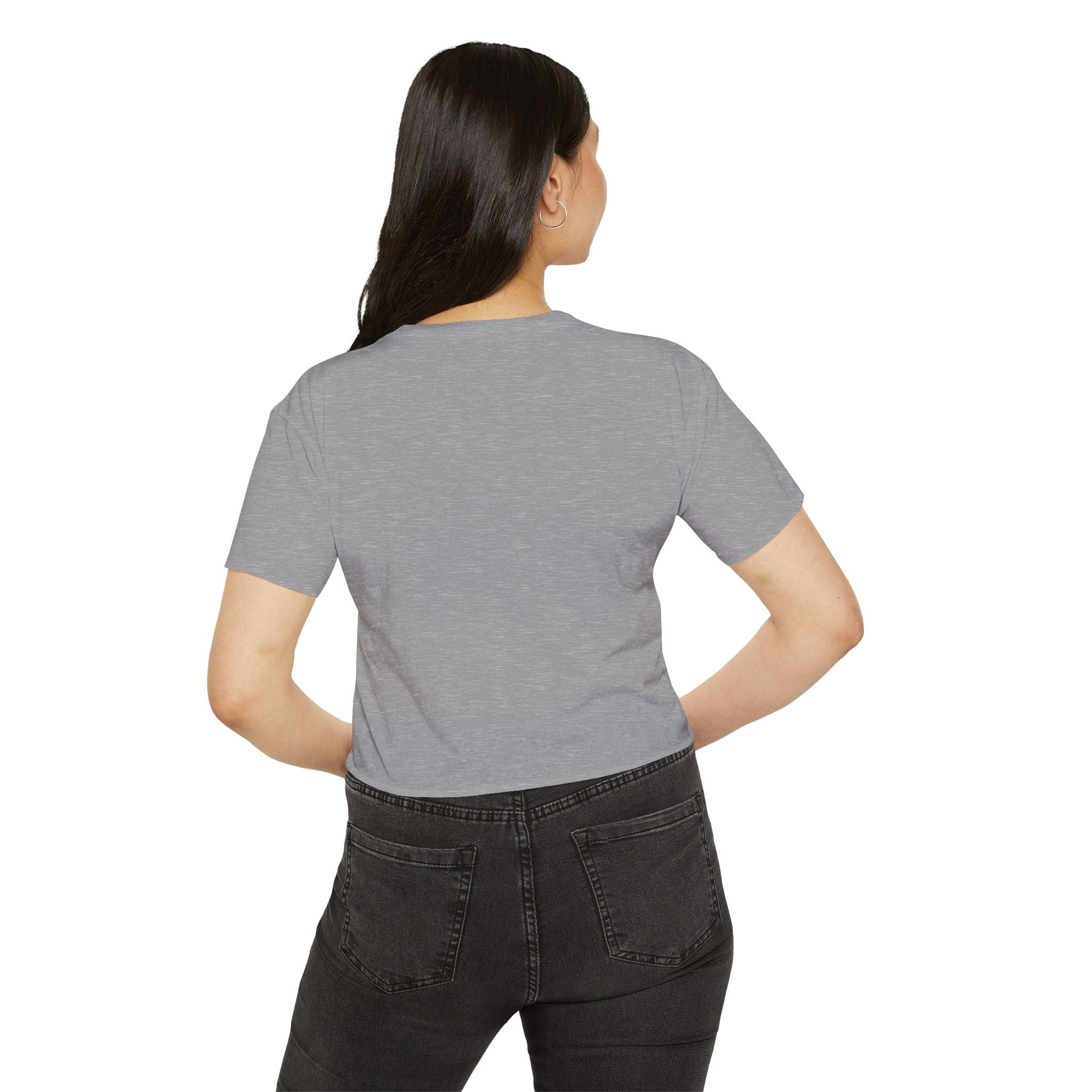 Women's Cassiopeia Constellation Graphic Crop Top - W-Shape Lightweight Festival Shirt