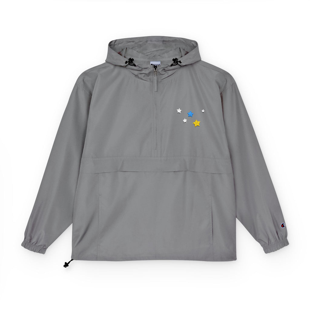 Champion Men's & Women's Cassiopeia Constellation Embroidered Anorak - W-Shape Packable Jacket