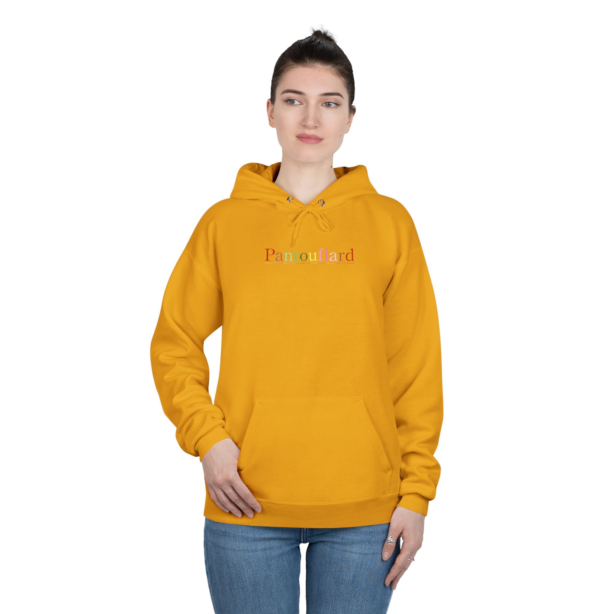Graphic Eco-Fleece Hoodie | Sustainable Cotton Blend Pullover