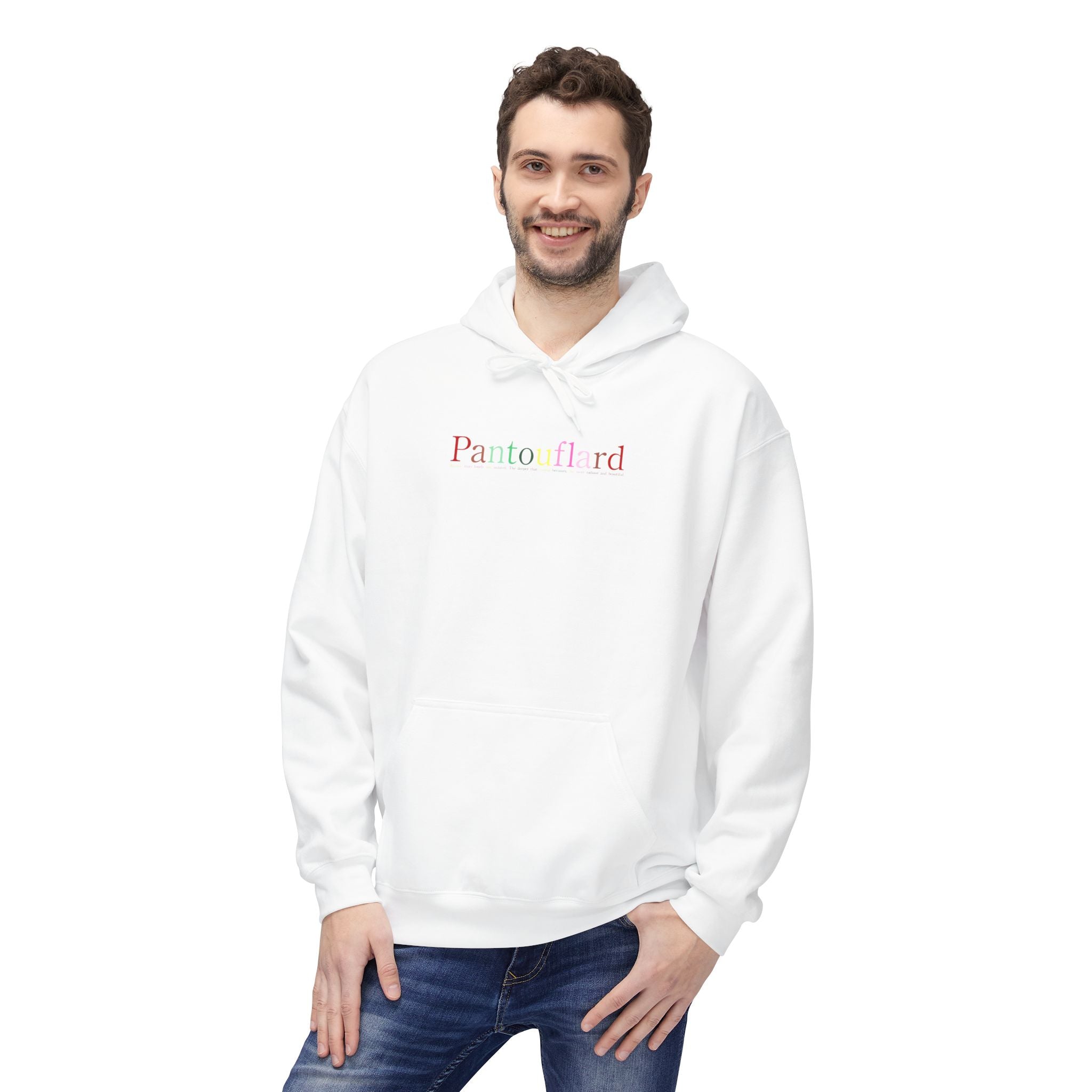 Old Money Aesthetic Premium Hoodie - Pantouflard Logo (Gildan Hammer Heavyweight Fleece)