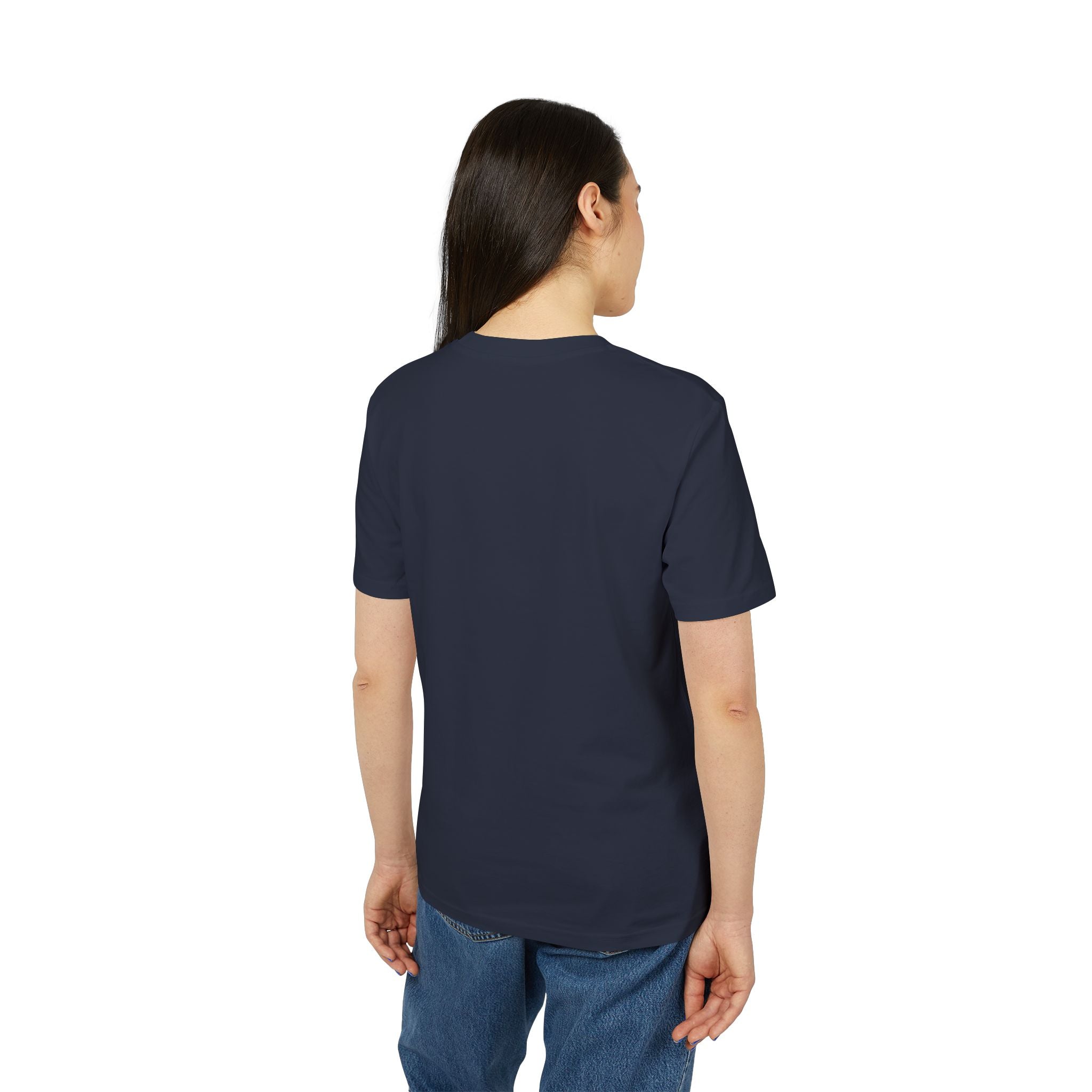 Men's & Women's Black Organic Cotton T-Shirt - Premium Sustainable Graphic Tee