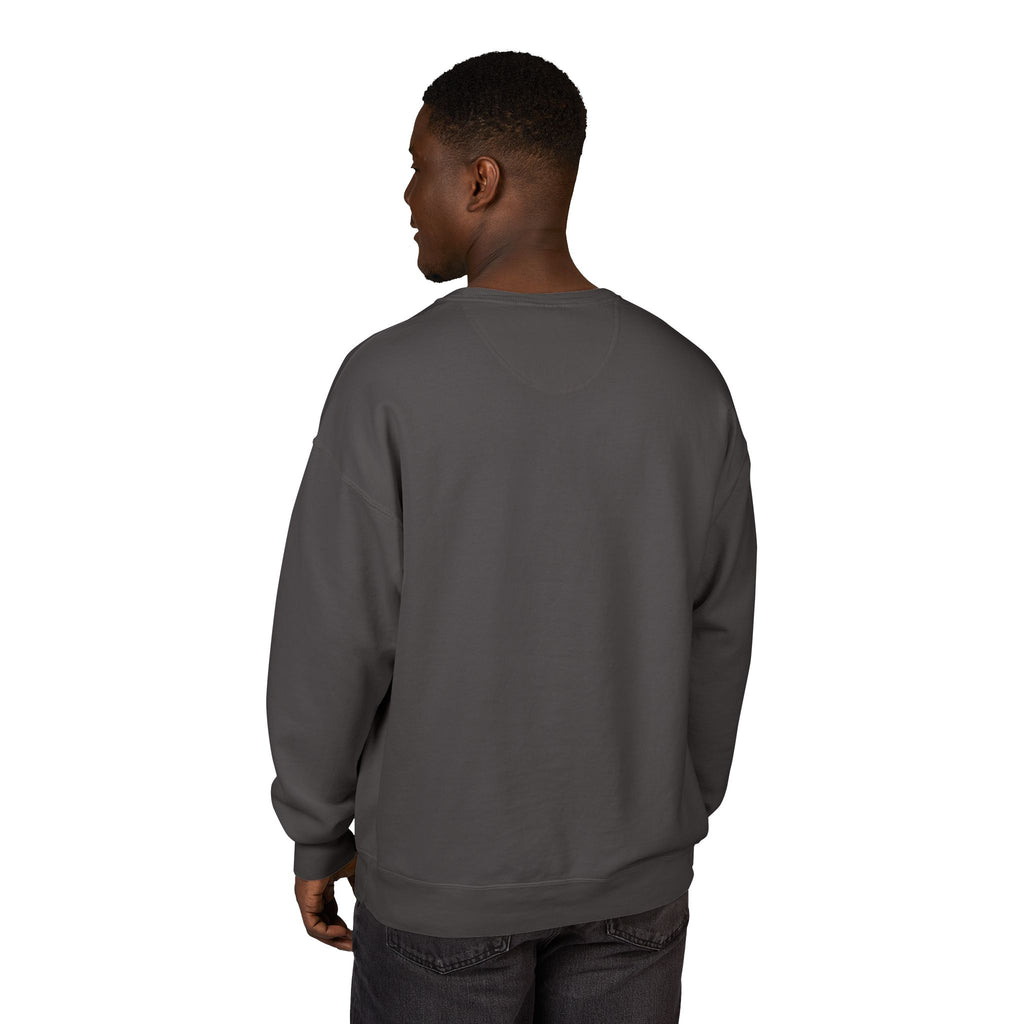 Old Money Nautical Heritage Crewneck - The Last Drift I (Paris Aesthetic Garment-Dyed Sweatshirt)