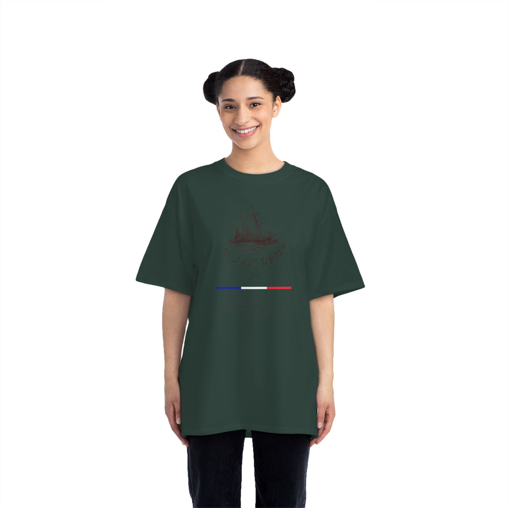Unisex Charcoal Vintage Carriage Graphic 100% Cotton T-Shirt