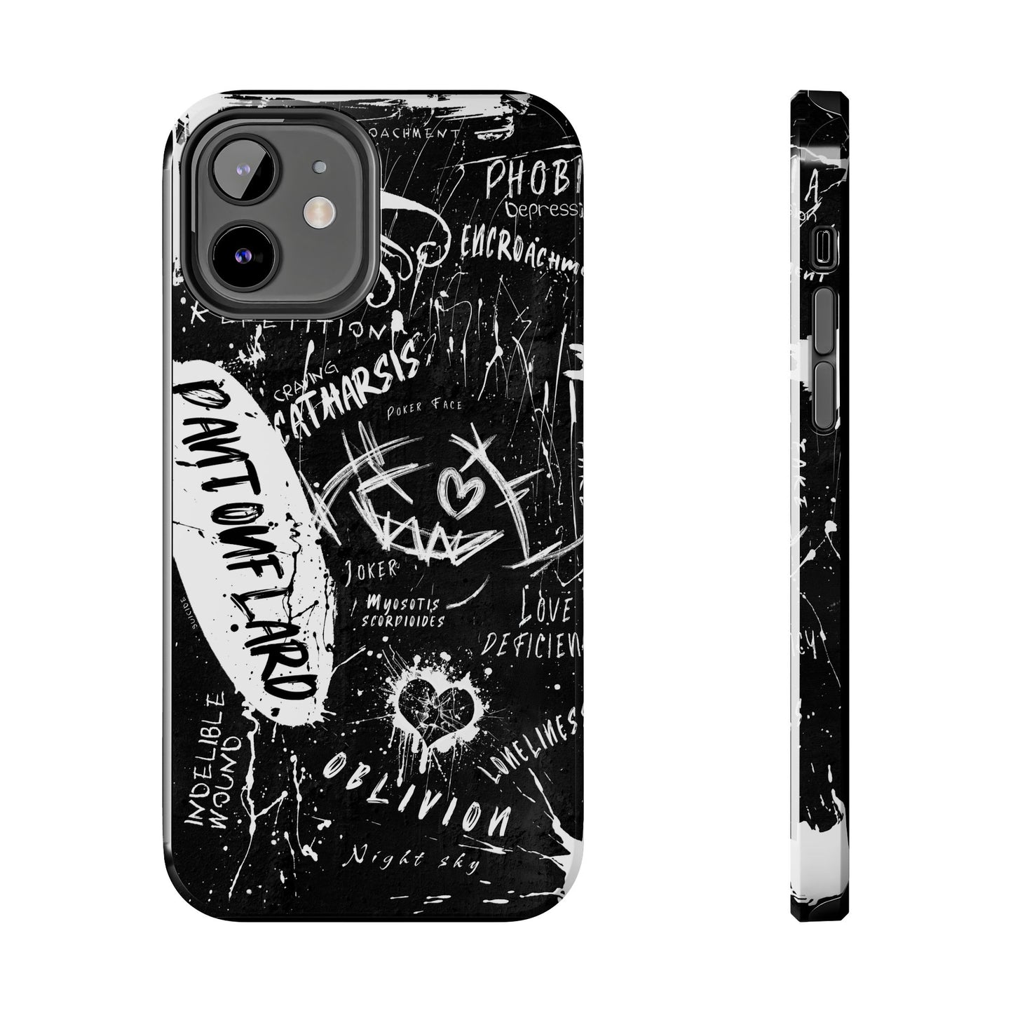Edgy iPhone Cases for Tough Love - Perfect for Teens and Young Adults, Trendy Art, Unique Gift, Phone Accessories