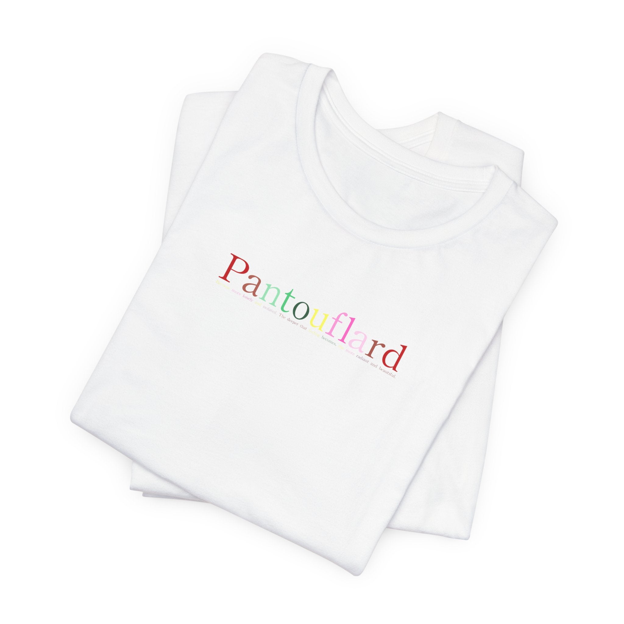 Unisex Minimalist Logo T-Shirt - 100% Airlume Cotton Soft Jersey Tee