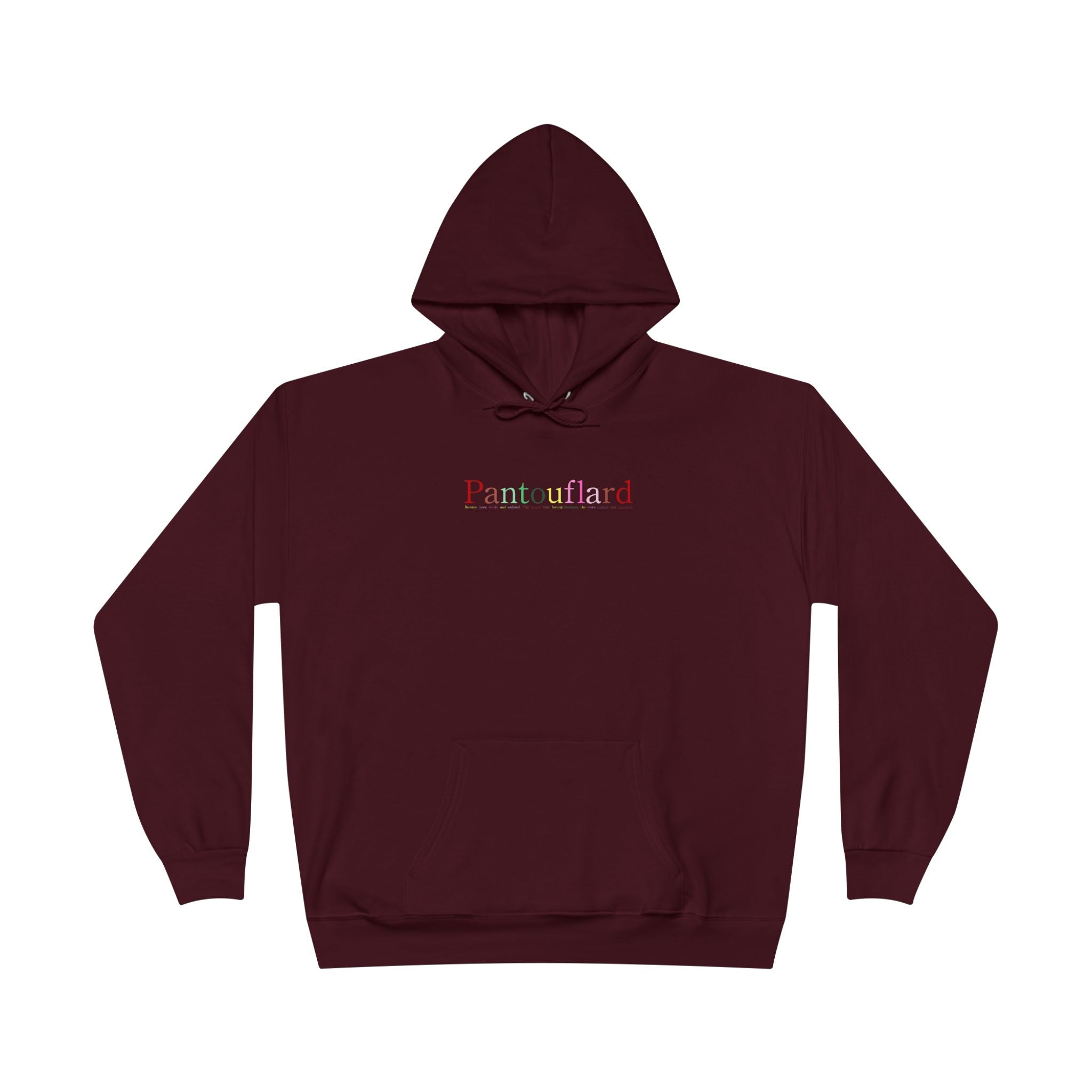 Graphic Eco-Fleece Hoodie | Sustainable Cotton Blend Pullover