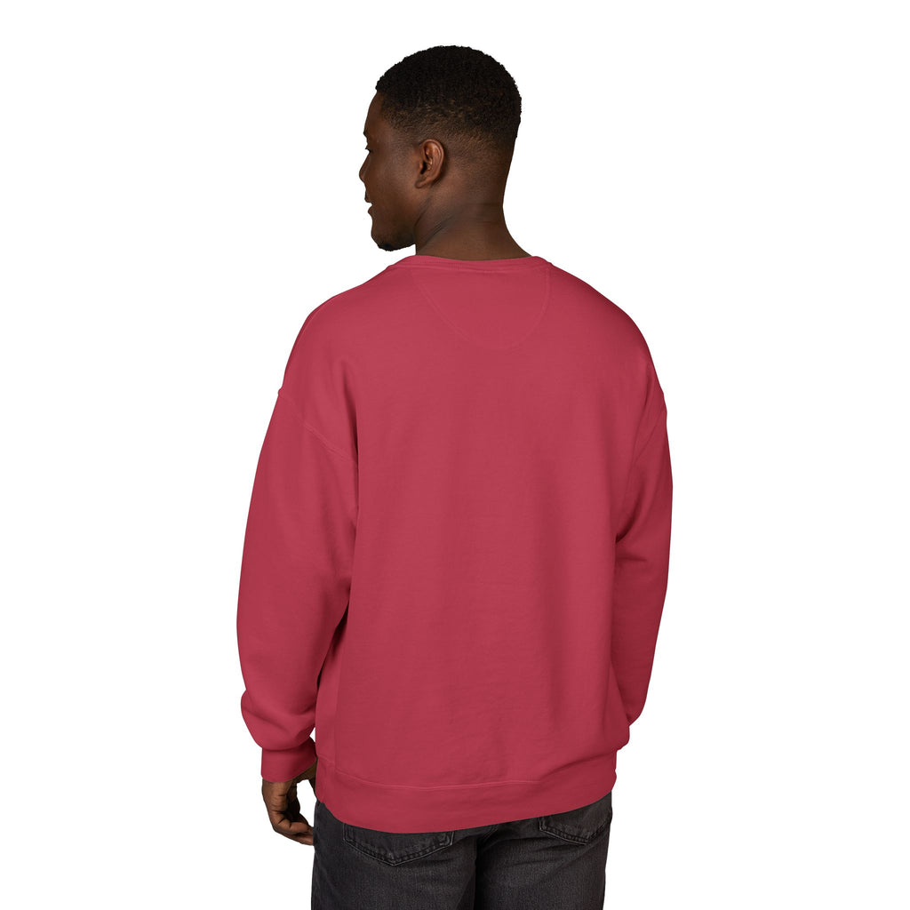 Old Money Nautical Heritage Crewneck - The Last Drift II (Paris Aesthetic Garment-Dyed Sweatshirt)