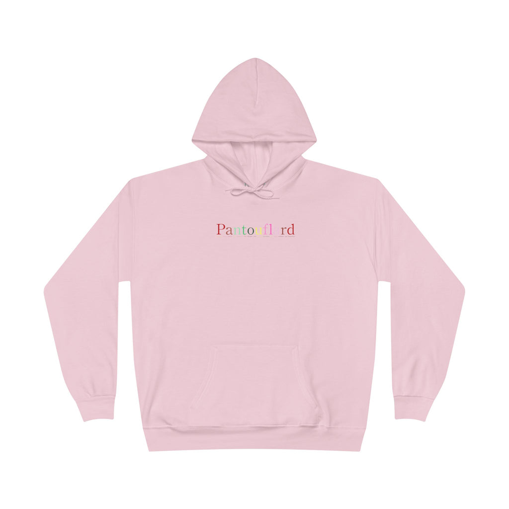 Pantouflard Graphic Eco-Fleece Hoodie | Sustainable Cotton Blend Pullover