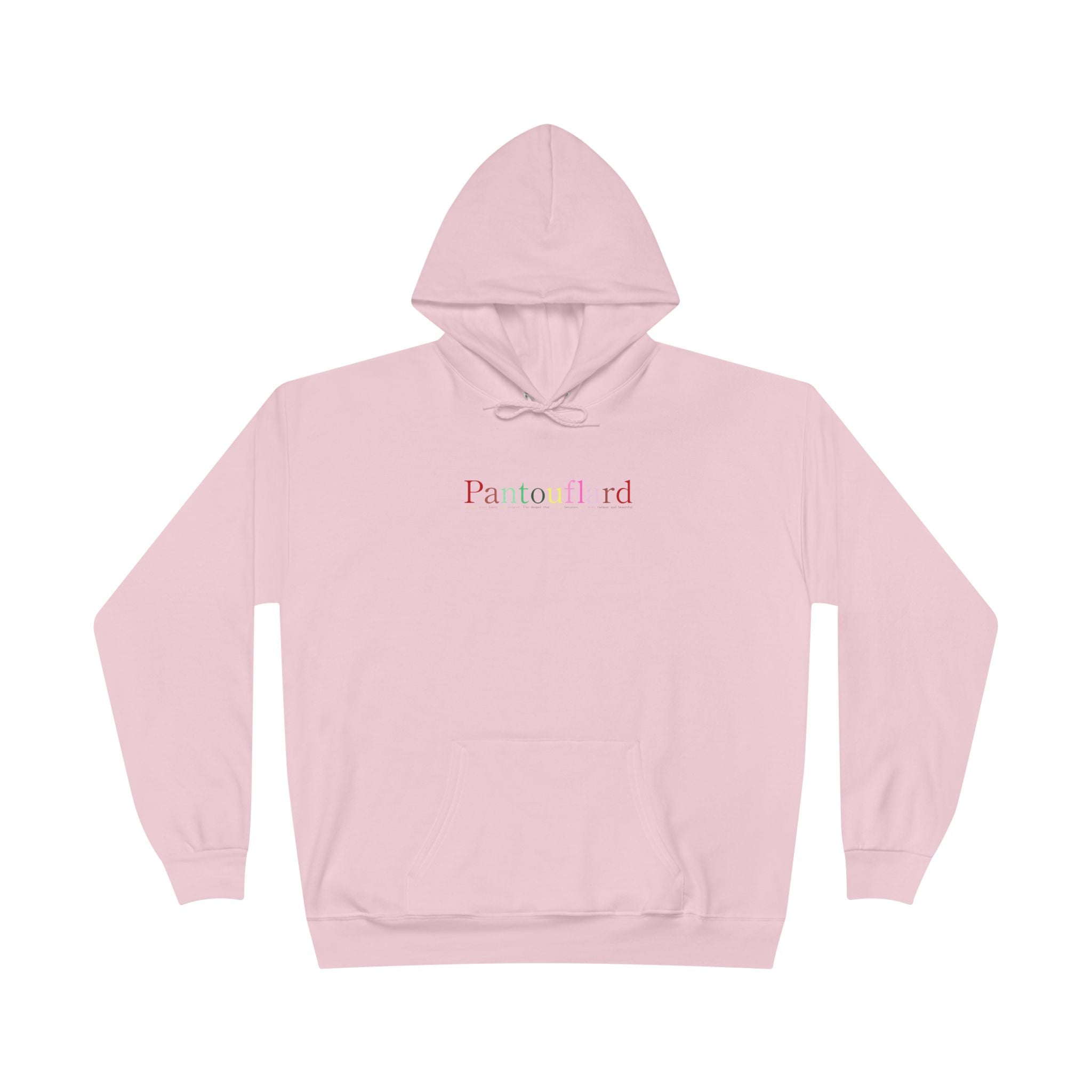 Pantouflard Graphic Eco-Fleece Hoodie | Sustainable Cotton Blend Pullover