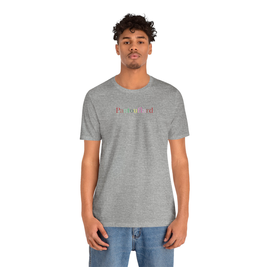 Unisex Minimalist Logo T-Shirt - 100% Airlume Cotton Soft Jersey Tee