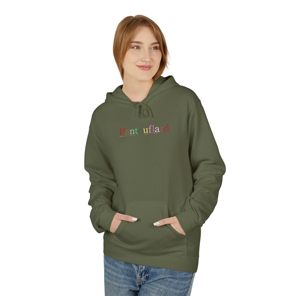 Old Money Aesthetic Premium Hoodie - Pantouflard Logo (Gildan Hammer Heavyweight Fleece)