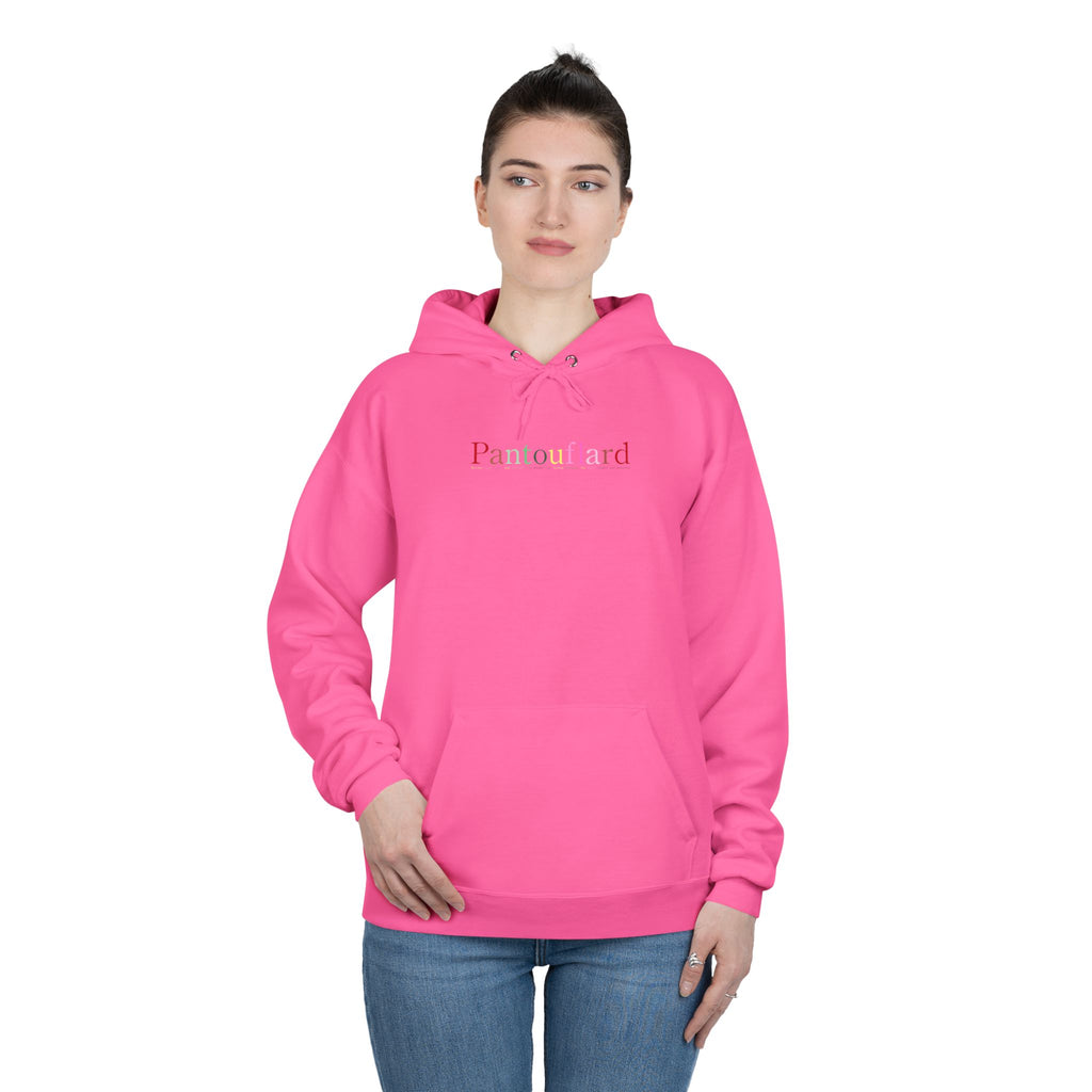 Pantouflard Graphic Eco-Fleece Hoodie | Sustainable Cotton Blend Pullover