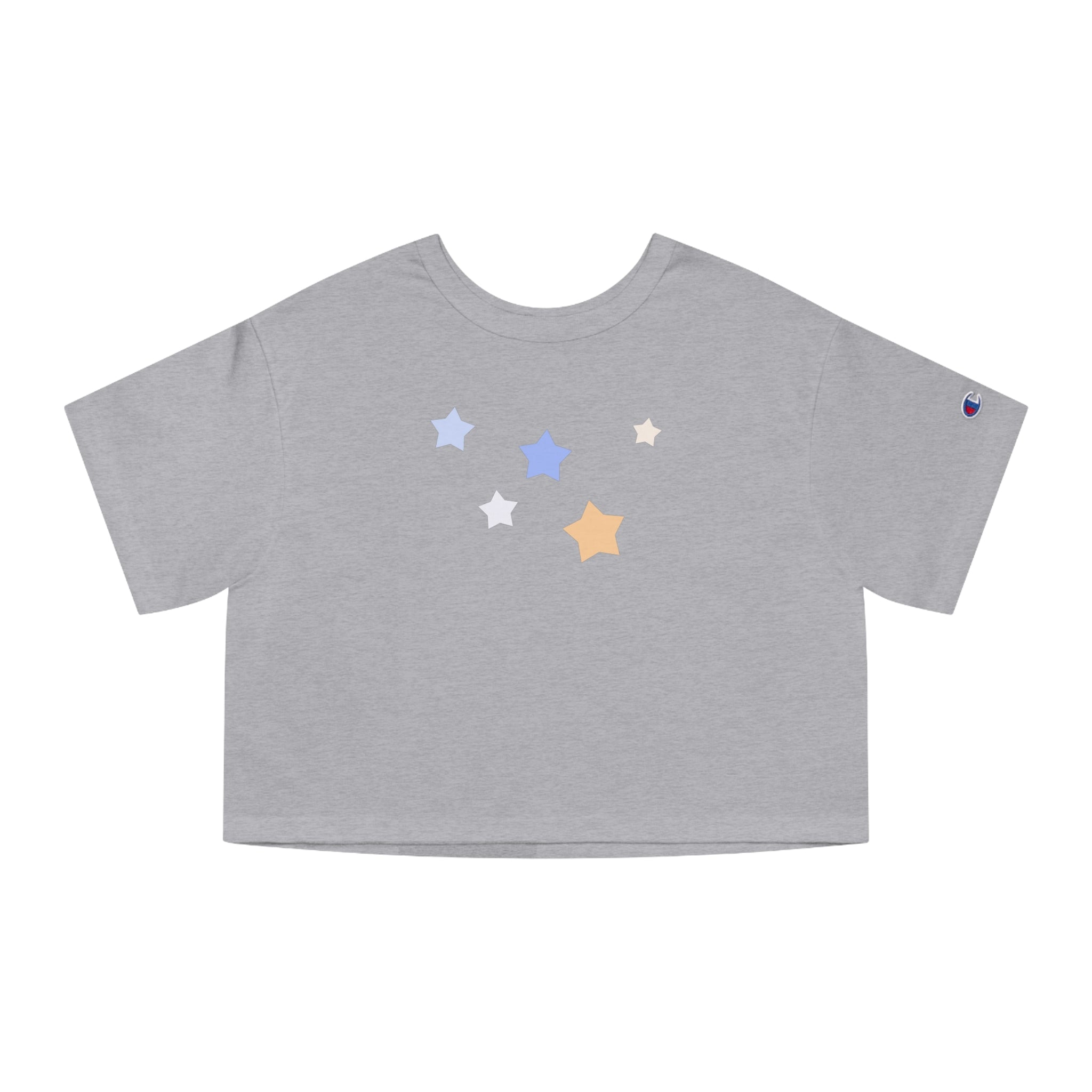Champion Women's Cassiopeia Constellation Graphic Cropped T-Shirt - W-Shape Cotton Tee
