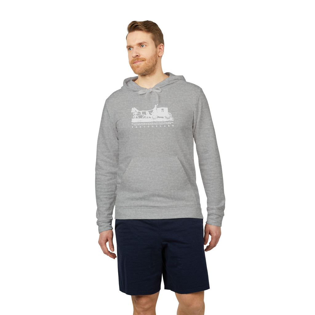 Old Money Tennis Club Hoodie - The Timeless Carriage II (Authentic Adidas Performance Fleece)
