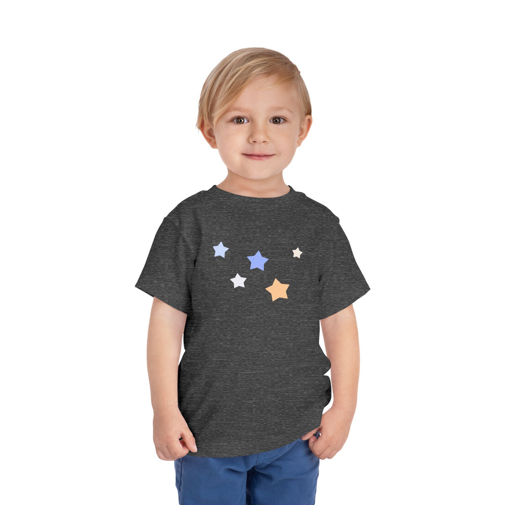 Toddler Boys' & Girls' Cassiopeia Constellation Graphic T-Shirt - W-Shape 100% Cotton Kids short-sleeve t-shirt