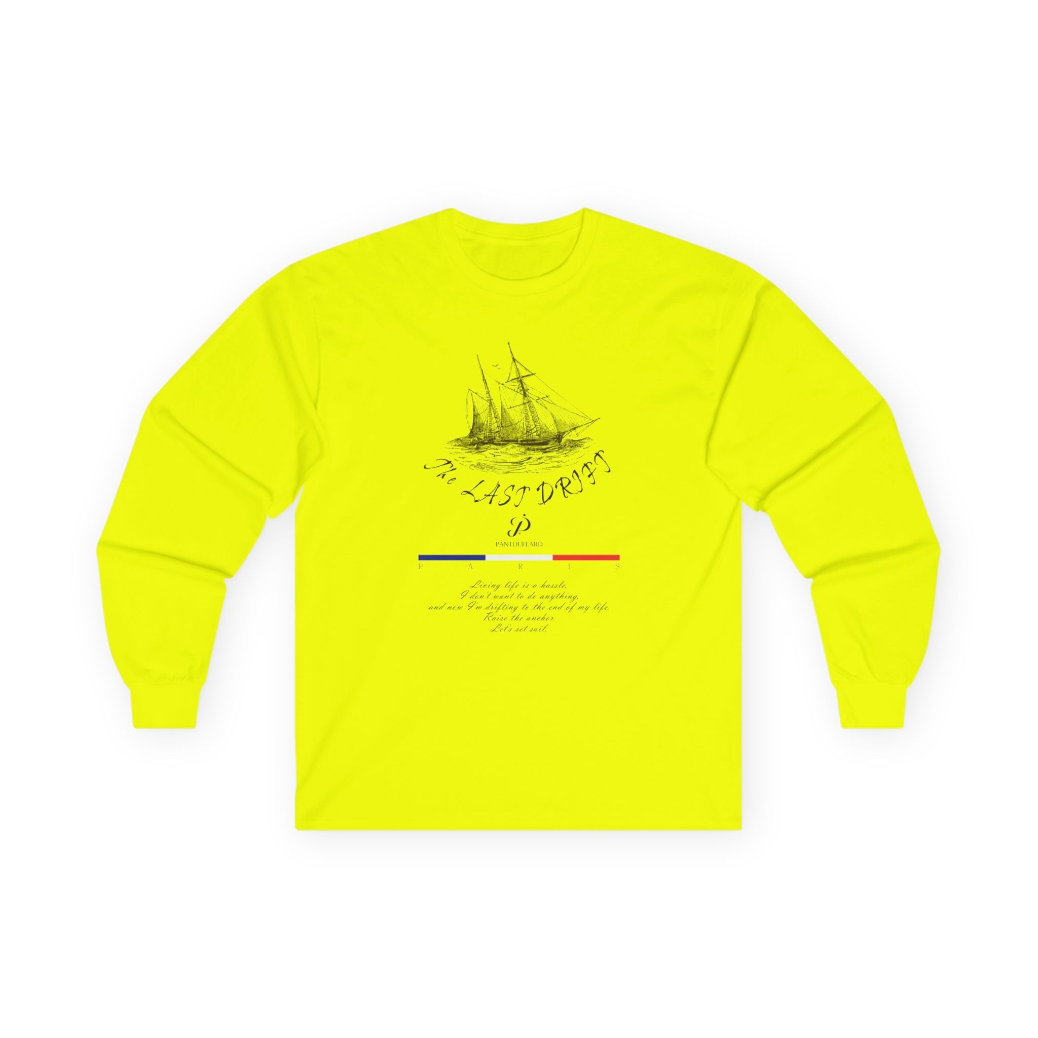 Unisex Sport Grey Last Drift Cotton Blend Long Sleeve Tee