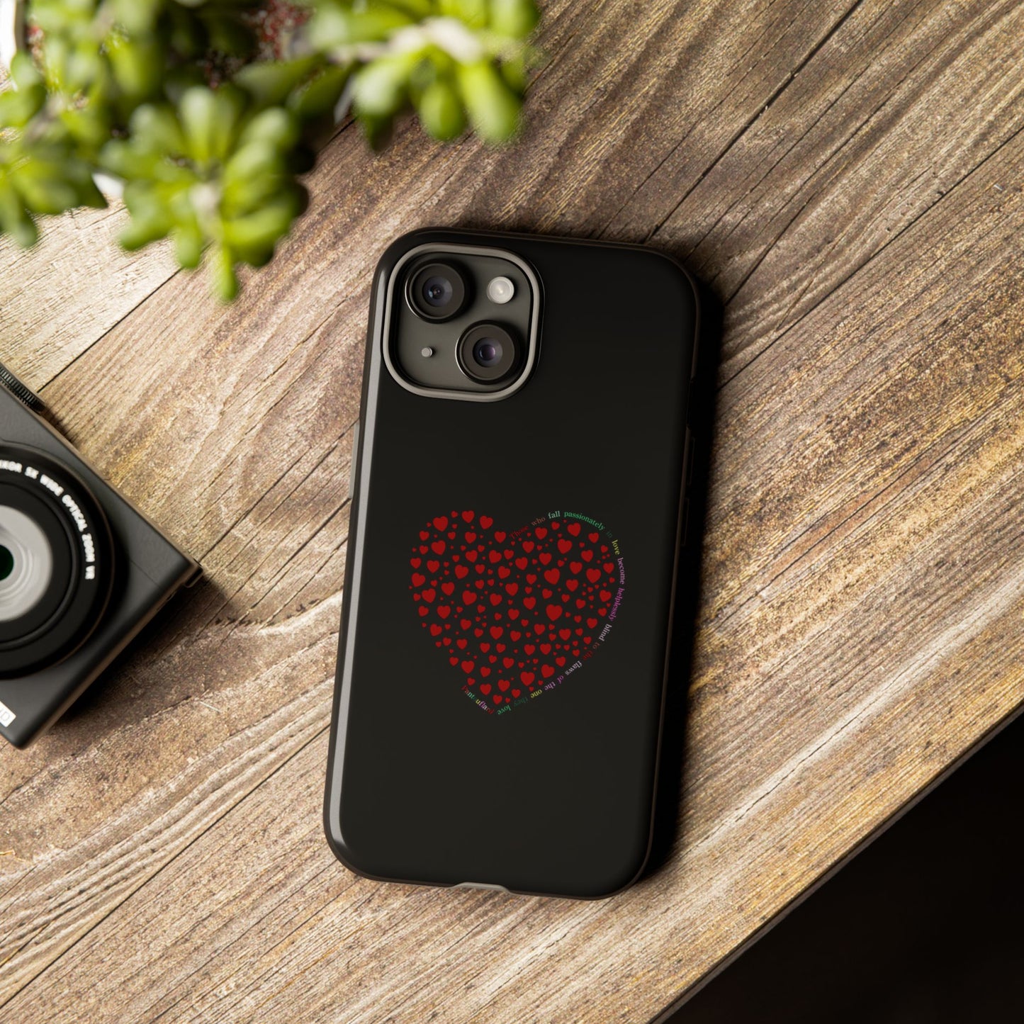 Fundas de corazón rojo para teléfonos iPhone, Galaxy, Google Pixel (54 tipos)